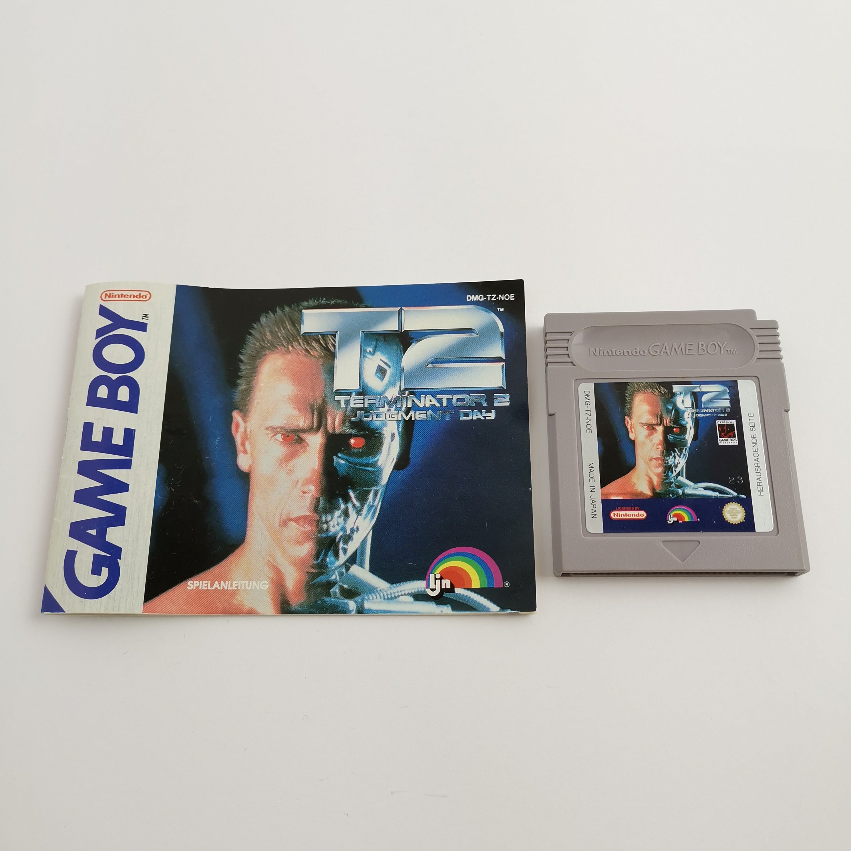 Nintendo Gameboy Classic Spiel " T2 Terminator 2 Judgment Day" GB OVP  PAL NOE-1