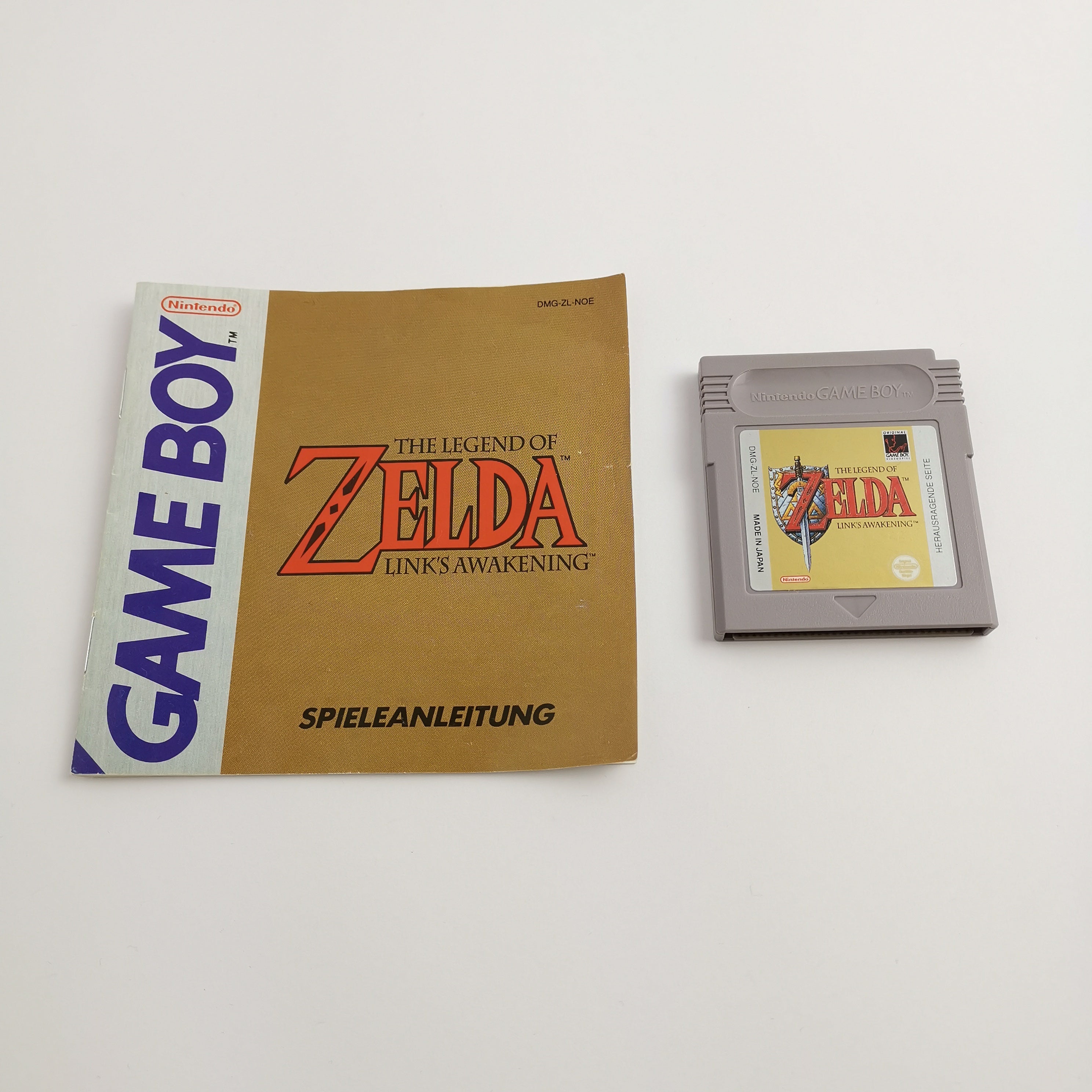 Nintendo Gameboy Classic Spiel " The Legend of Zelda Links Awakening + Guide OVP