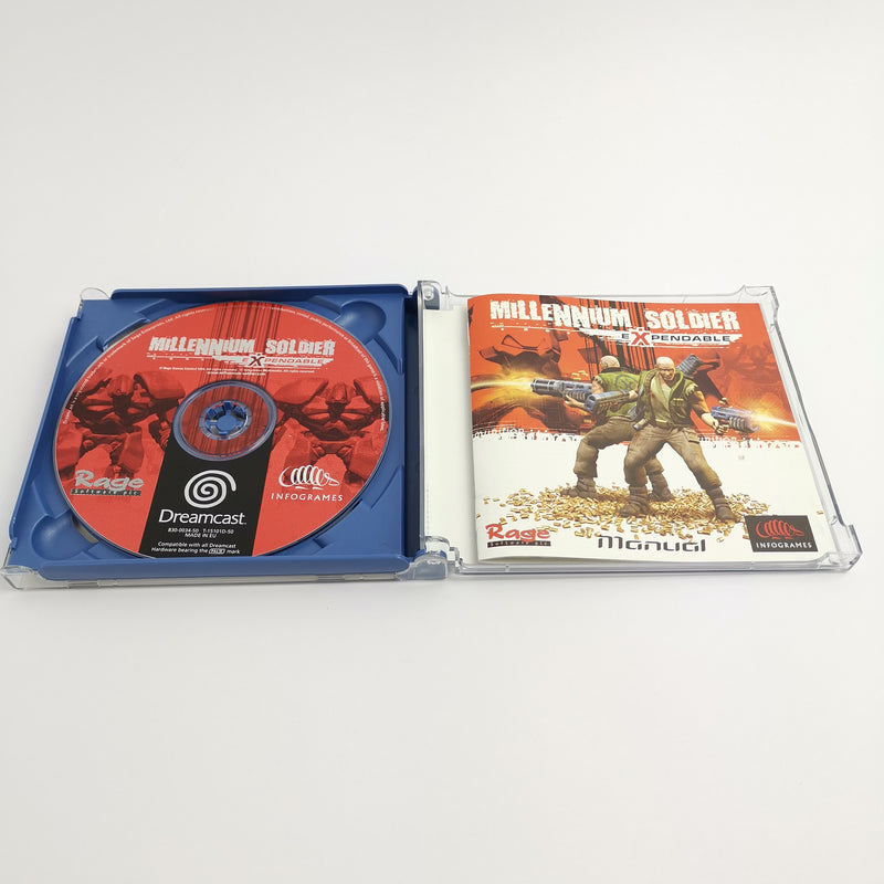 Sega Dreamcast Game "Millennium Soldier Expendable" DC Dream Cast | Original packaging | PAL