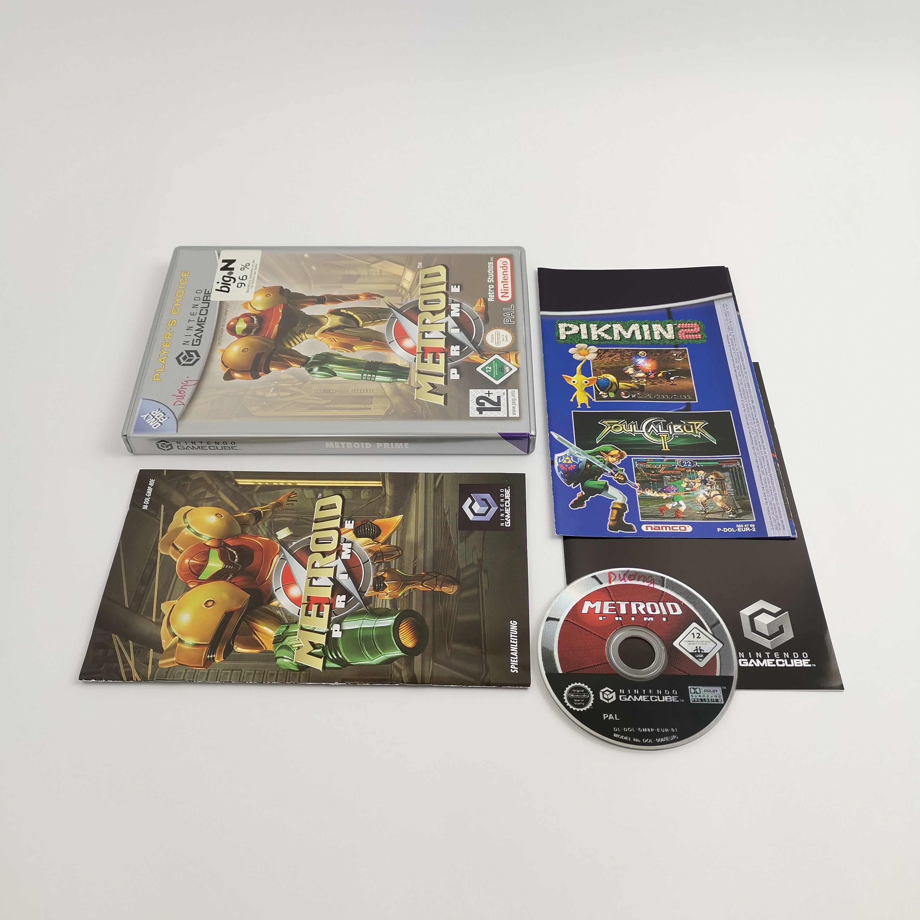 Nintendo Gamecube Spiel " Metroid Prime " GC Game Cube | OVP Players Choice