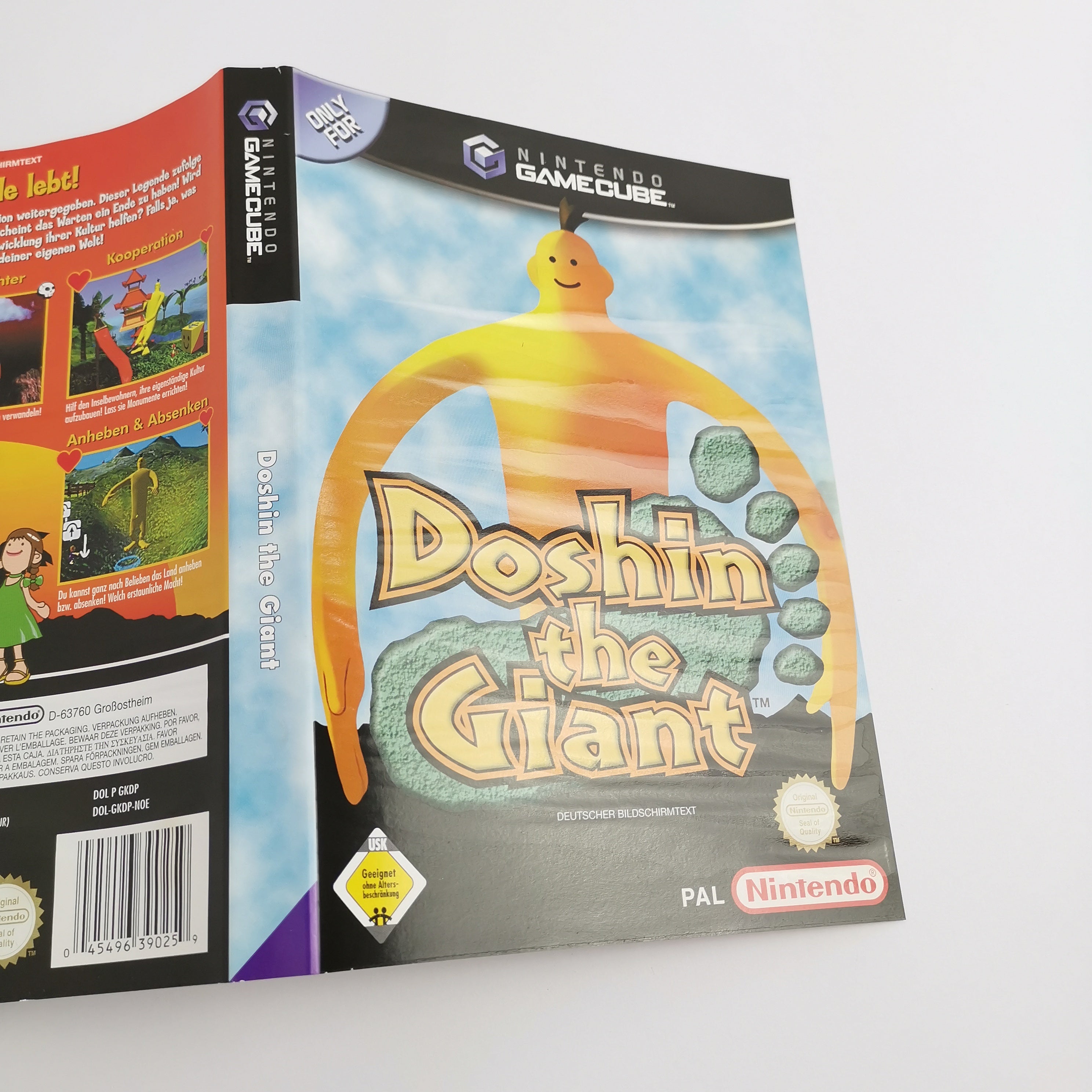 Nintendo Gamecube Spiel " Doshin the Giant " deutsche PAL OVP | guter Zustand