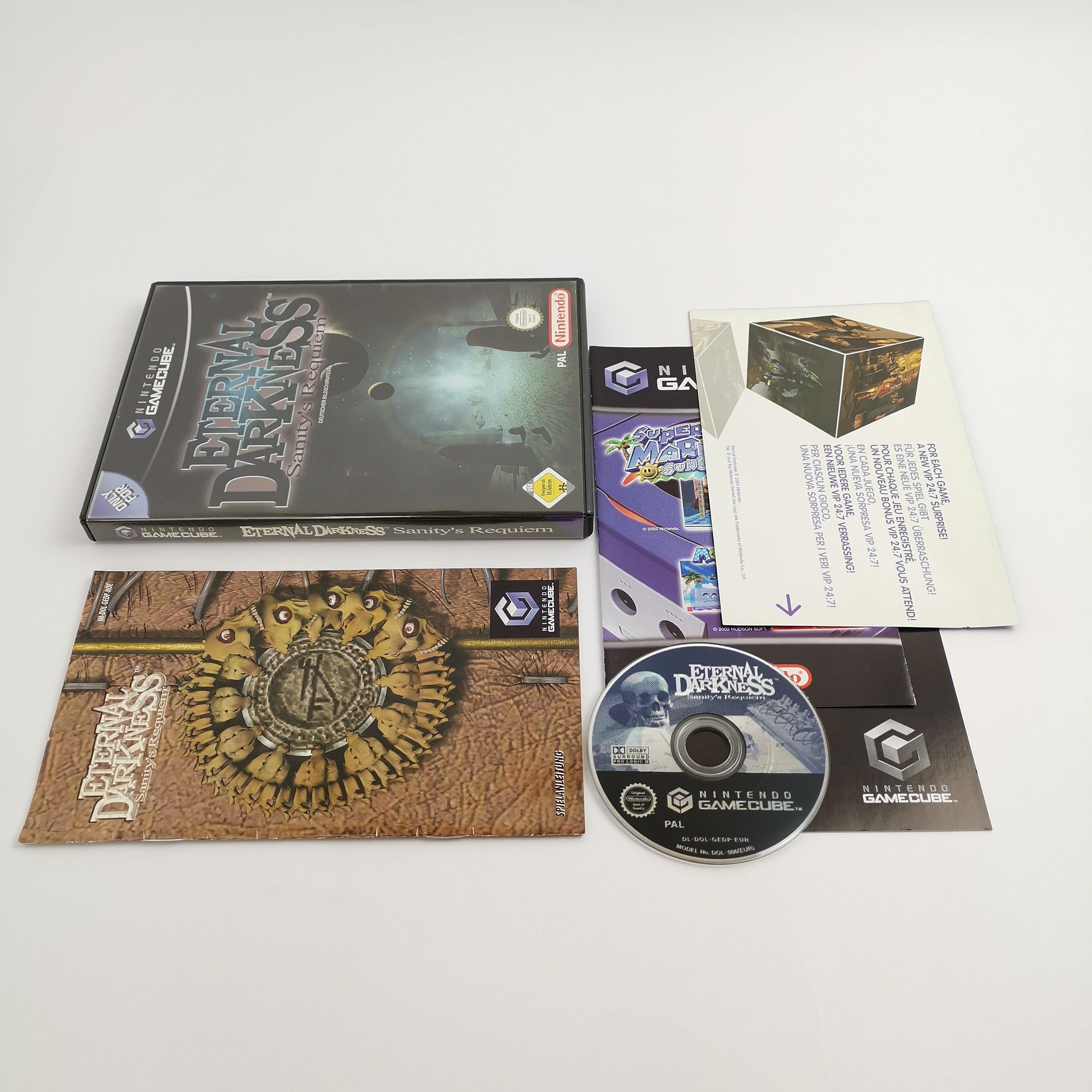 Nintendo Gamecube Spiel " Eternal Darkness Sanitys Requim OVP sehr guter Zustand
