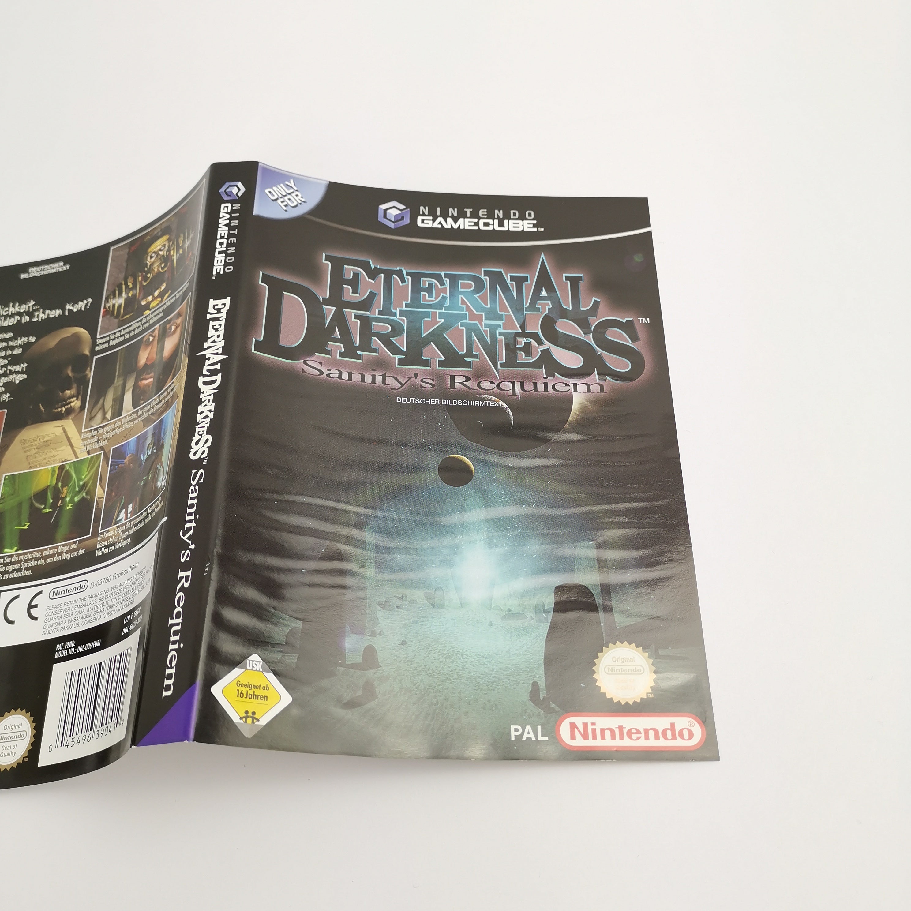 Nintendo Gamecube Spiel " Eternal Darkness Sanitys Requim " dt OVP guter Zustand