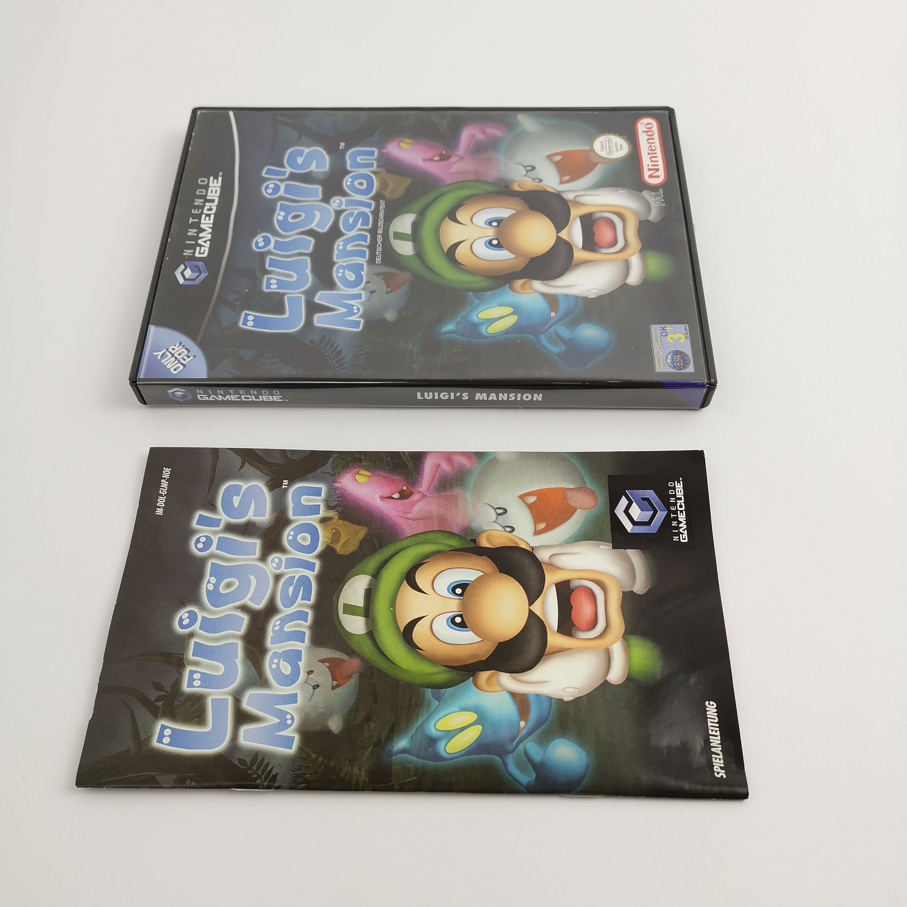 Nintendo Gamecube Spiel " Luigi´s Mansion " dt. Erstauflage OVP guter Zustand
