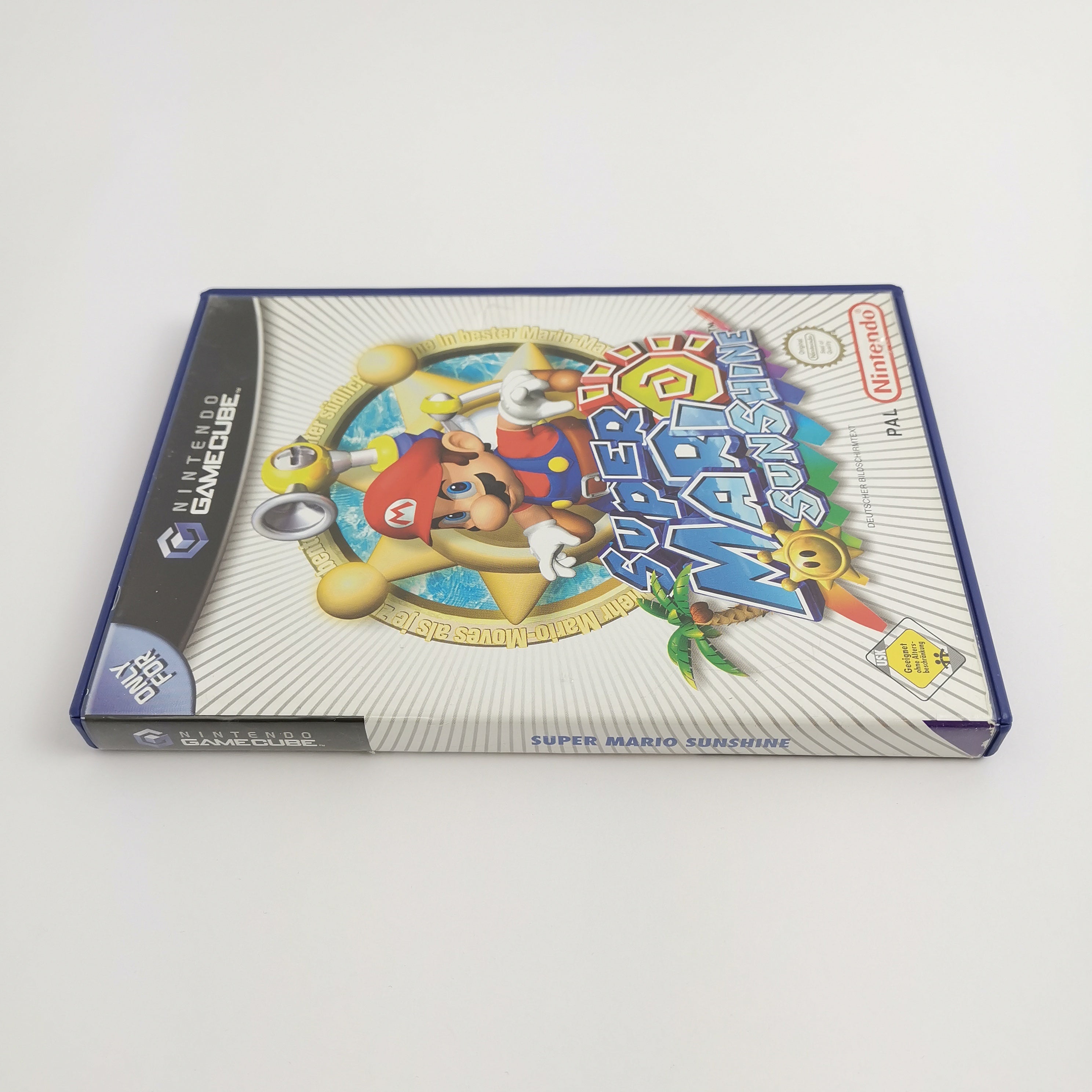 Nintendo Gamecube Spiel " Super Mario Sunshine " GC dt. Erstauflage | PAL OVP