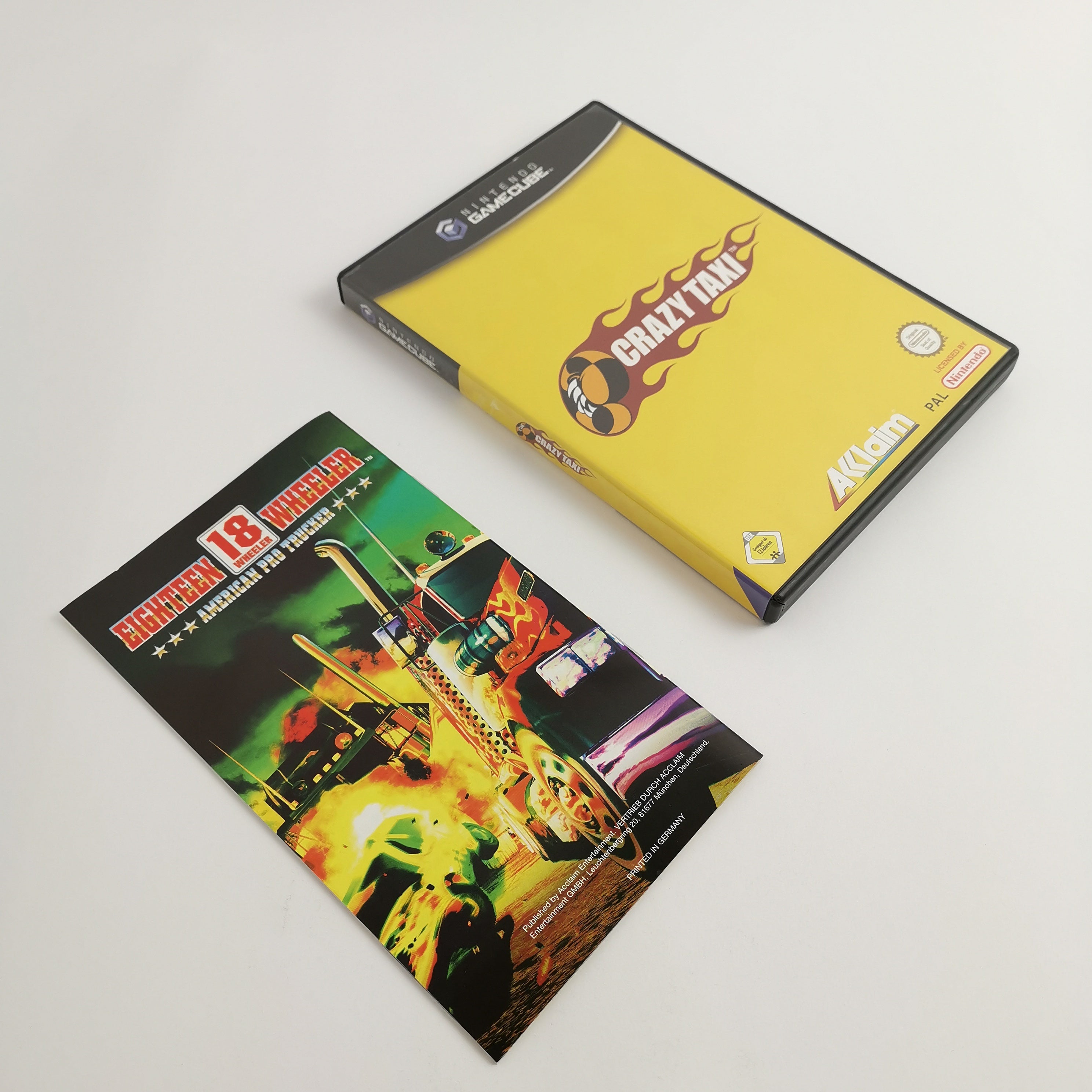 Nintendo Gamecube Spiel " Crazy Taxi " GC Game Cube DE | NOE OVP