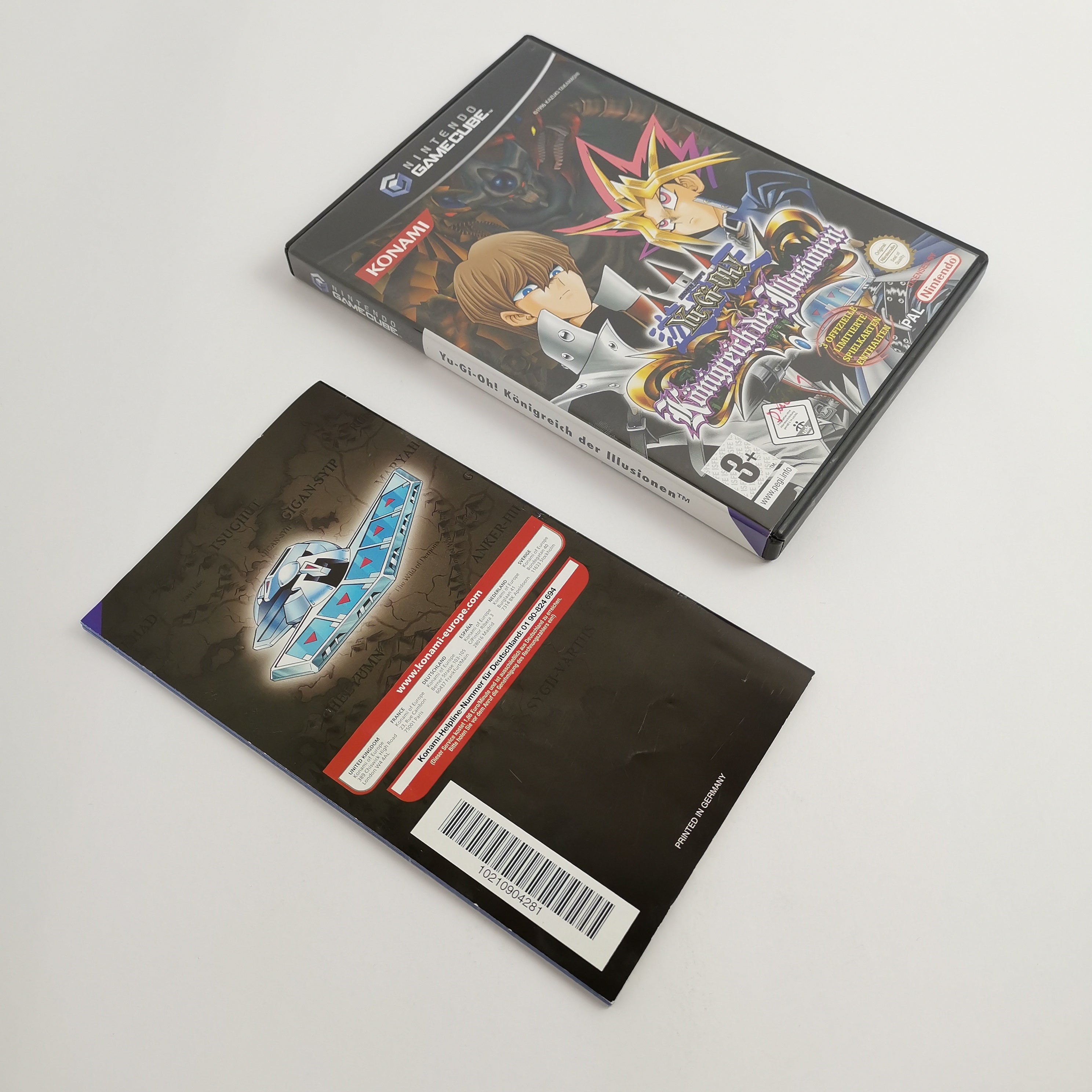 Nintendo Gamecube Spiel " Yu-Gi-Oh Königreich der illusionen " OVP GC | PAL NOE