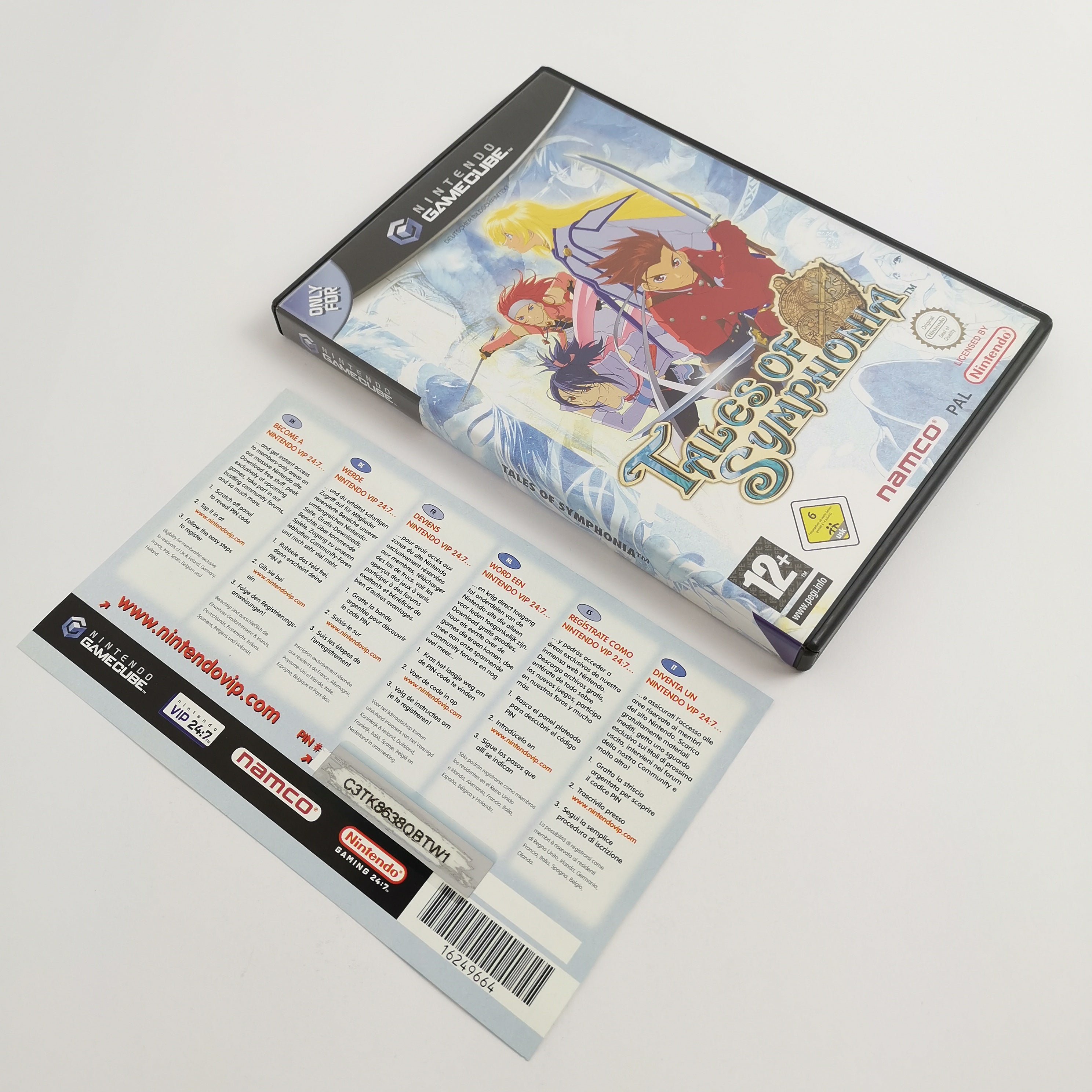 Nintendo Gamecube Spiel " Tales of Symphonia " GC Game Cube OVP | PAL NOE