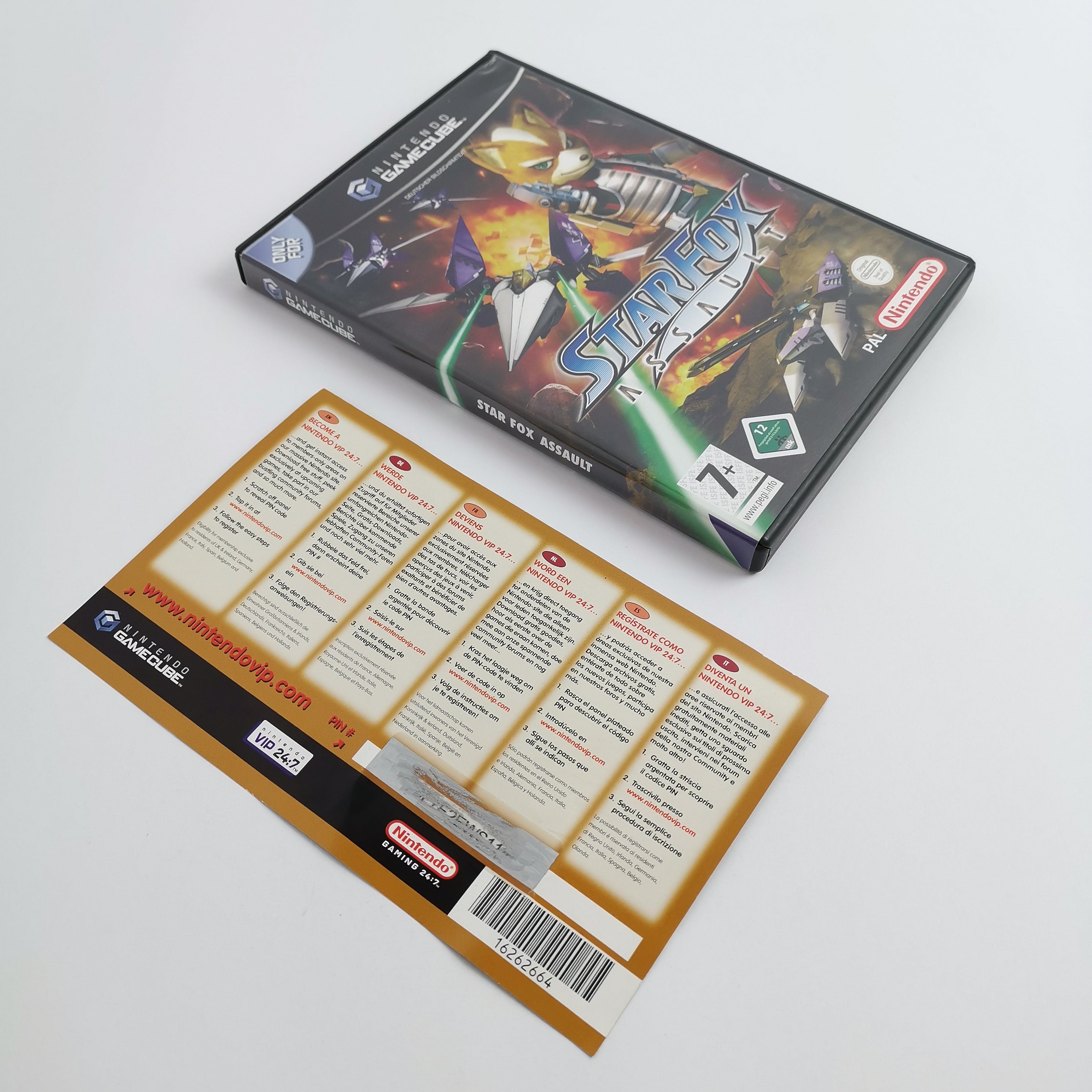 Nintendo Gamecube Spiel " Star Fox Assault " GC Game Cube OVP | PAL NOE