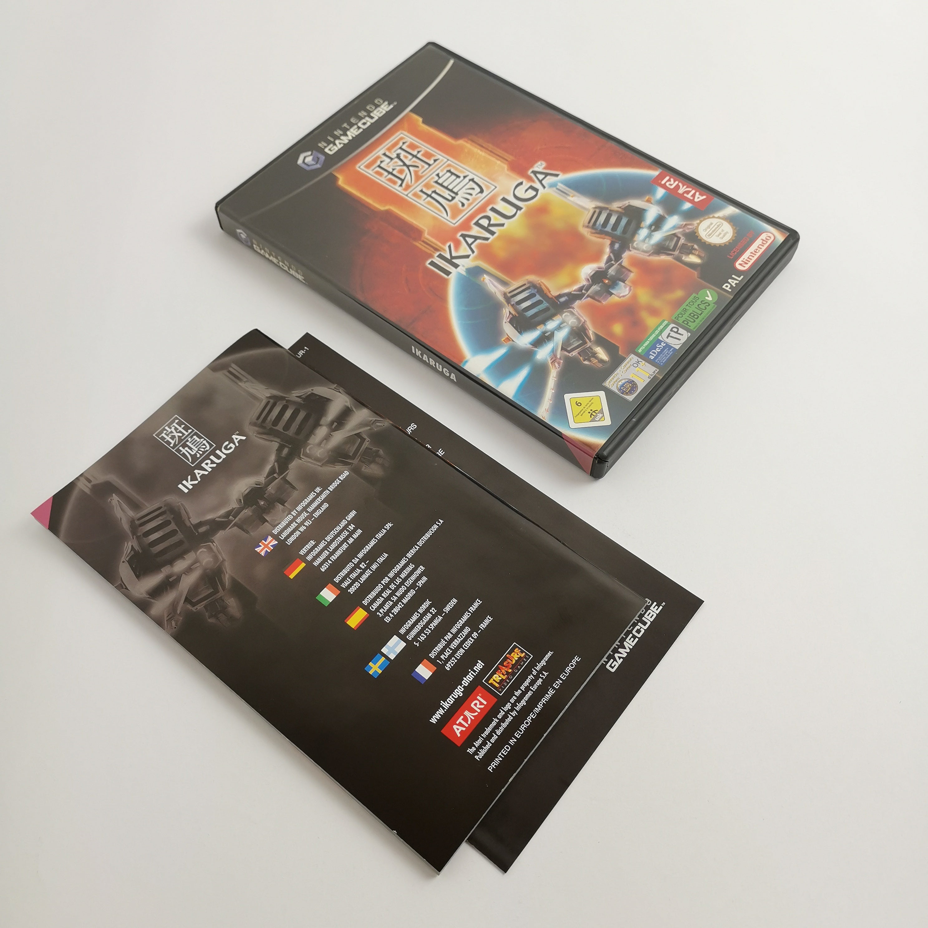 Nintendo Gamecube Spiel " Ikaruga " GC Game Cube OVP | PAL EUR