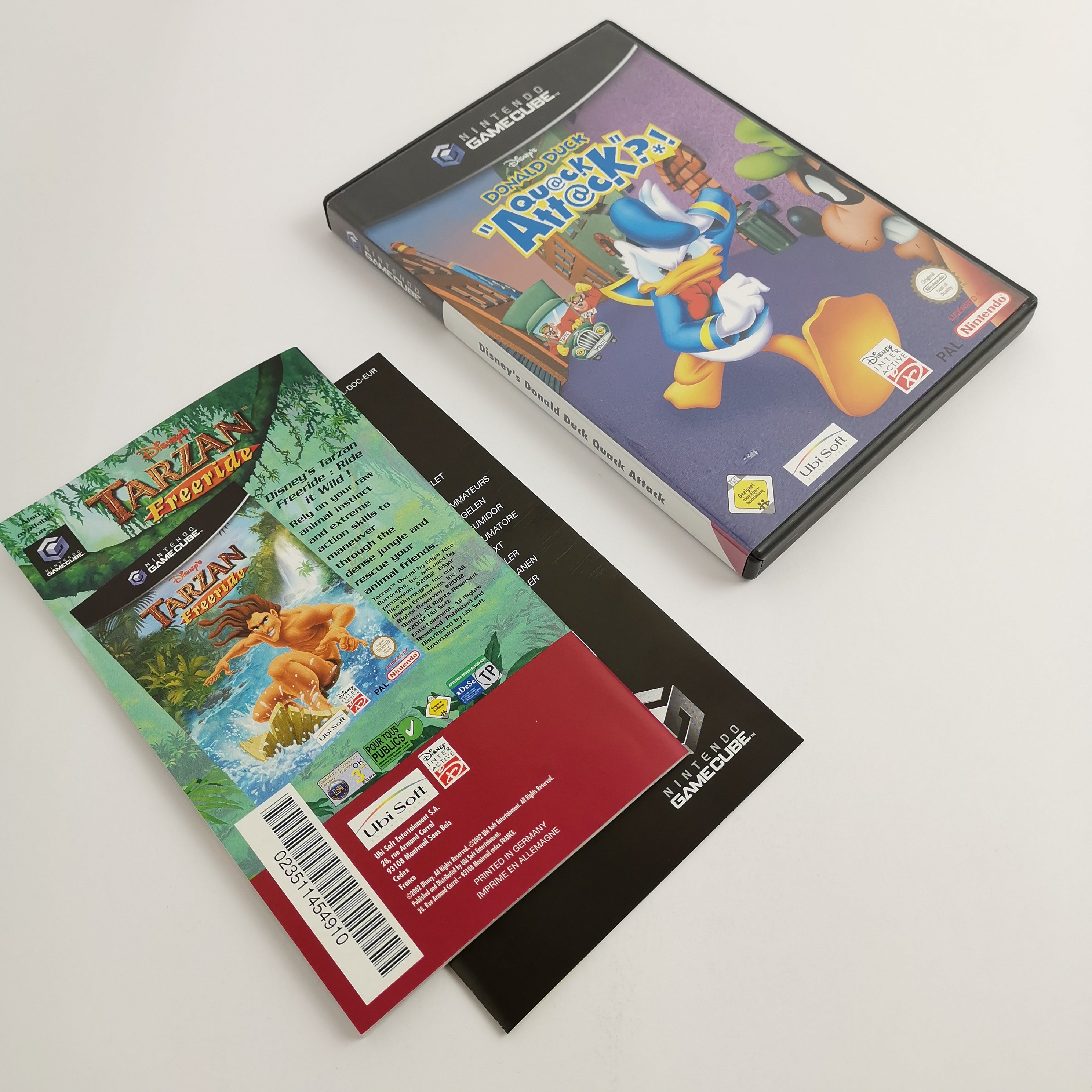 Nintendo Gamecube Spiel " Donald Duck Quack Attack " GC Game Cube OVP | PAL EUR
