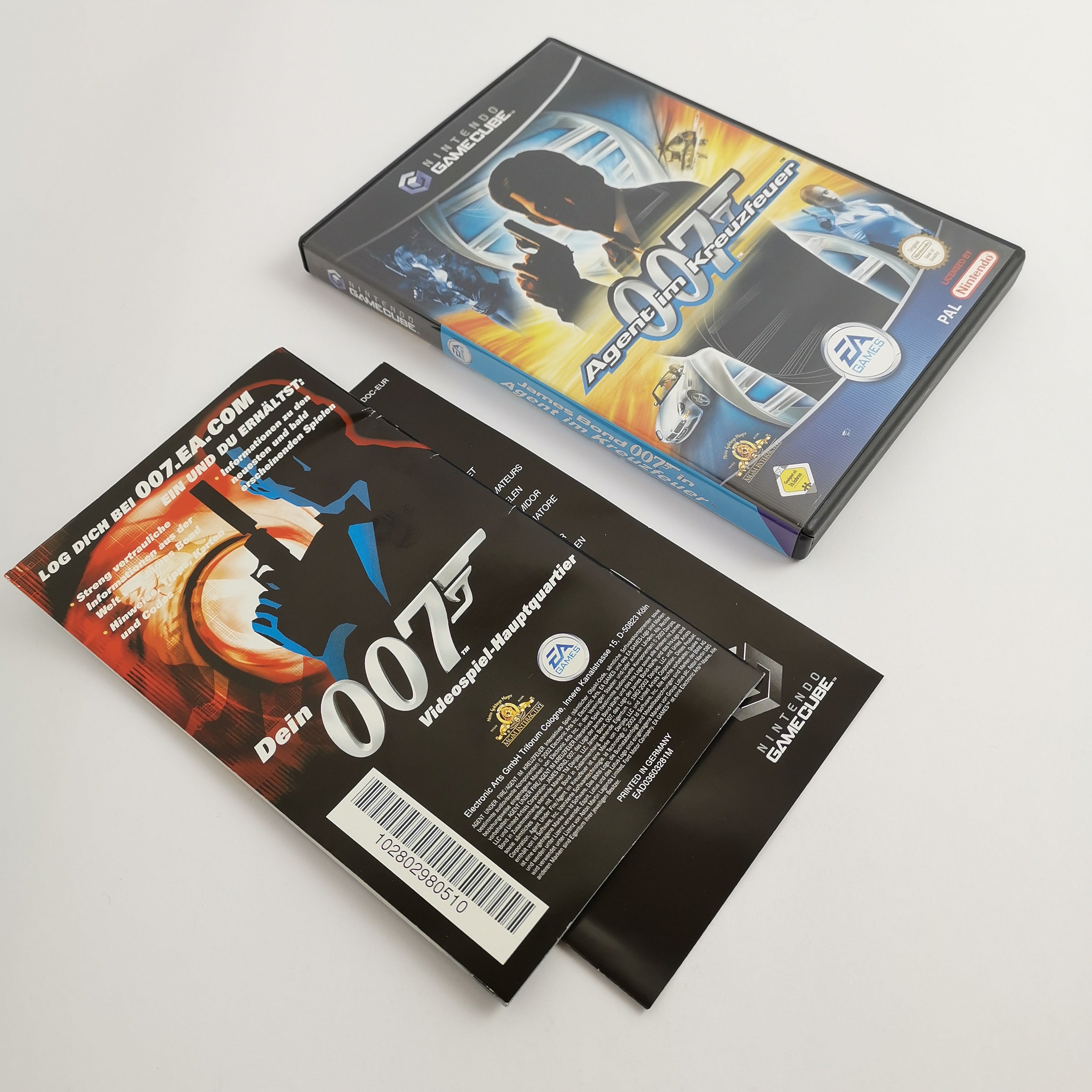Nintendo Gamecube Spiel " 007 Agent im Kreuzfeuer " James Bond | OVP * sehr gut