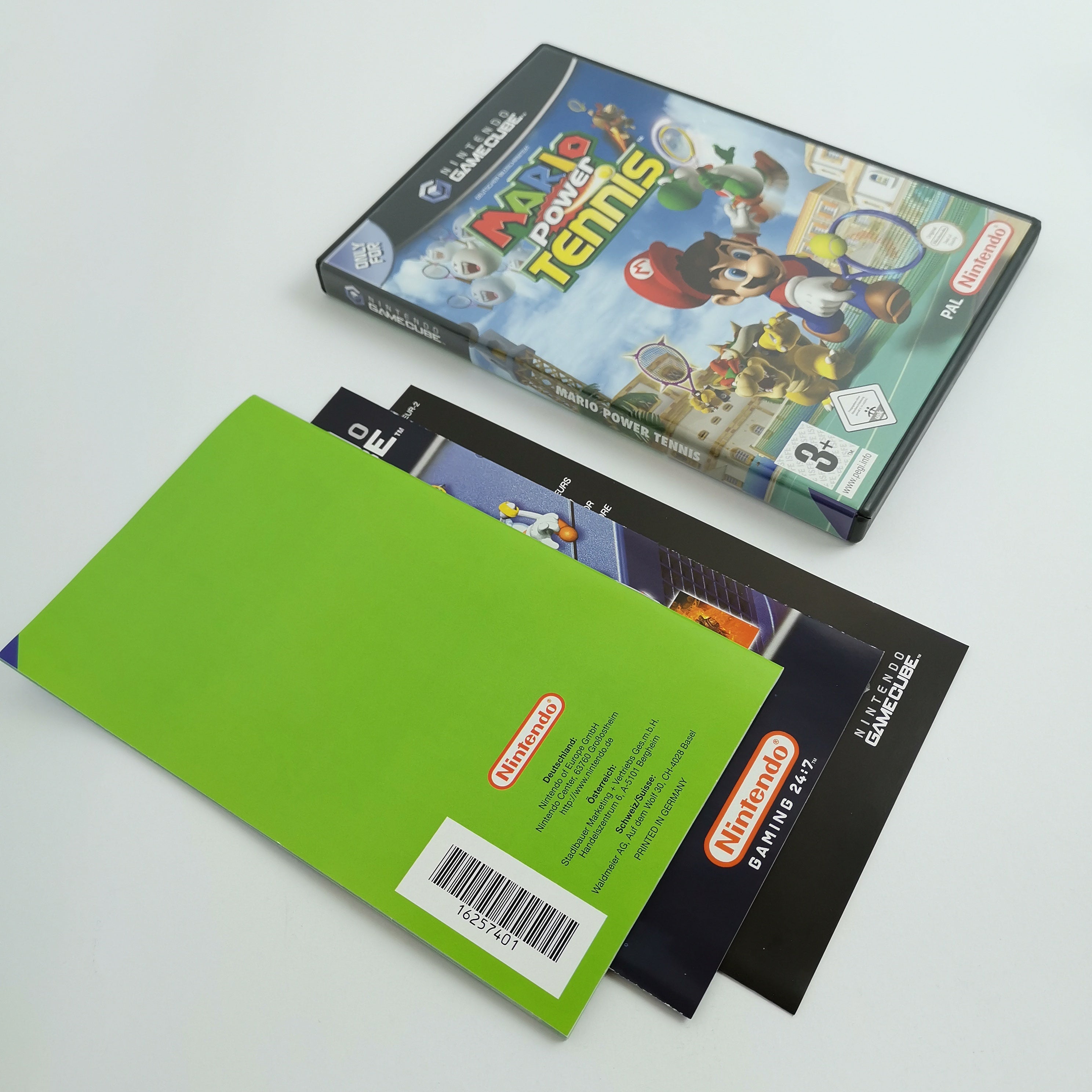 Nintendo Gamecube Spiel " Mario Power Tennis " Game Cube OVP PAL NOE * Sehr gut