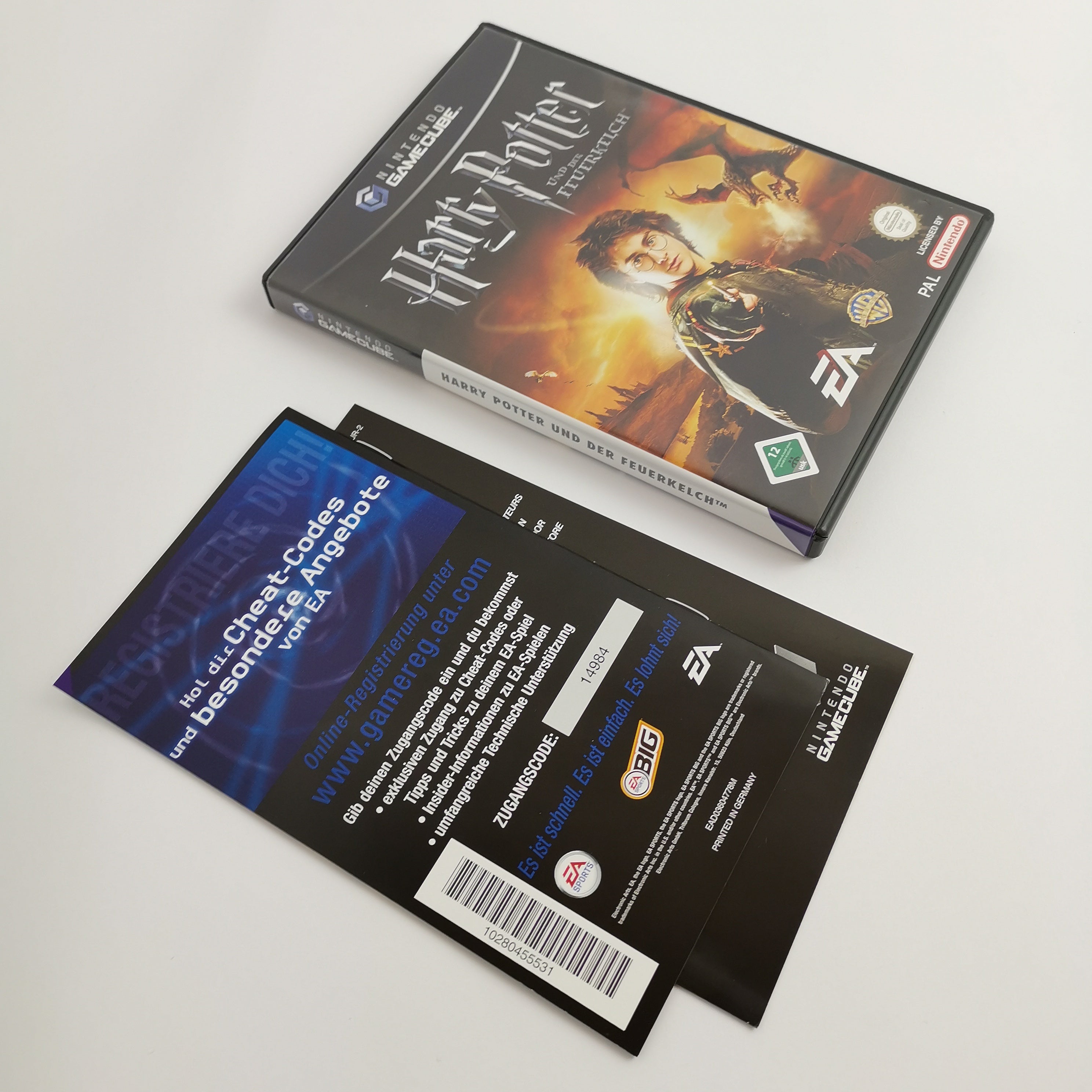 Nintendo Gamecube Spiel " Harry Potter und der Feuerkelch " OVP | PAL NOE * gut