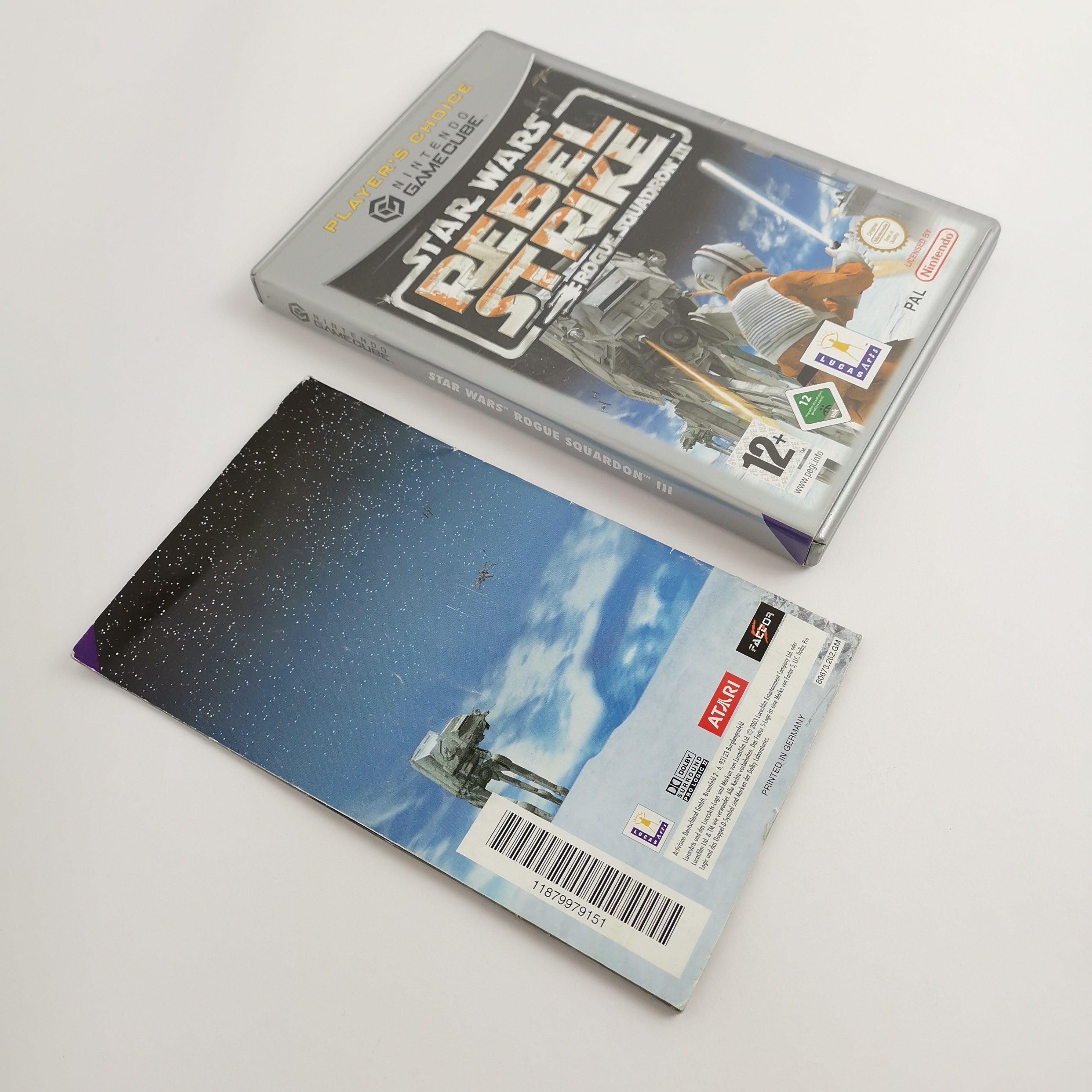 Nintendo Gamecube Spiel " Star Wars Rebel Strike " Players Choice Starwars | OVP