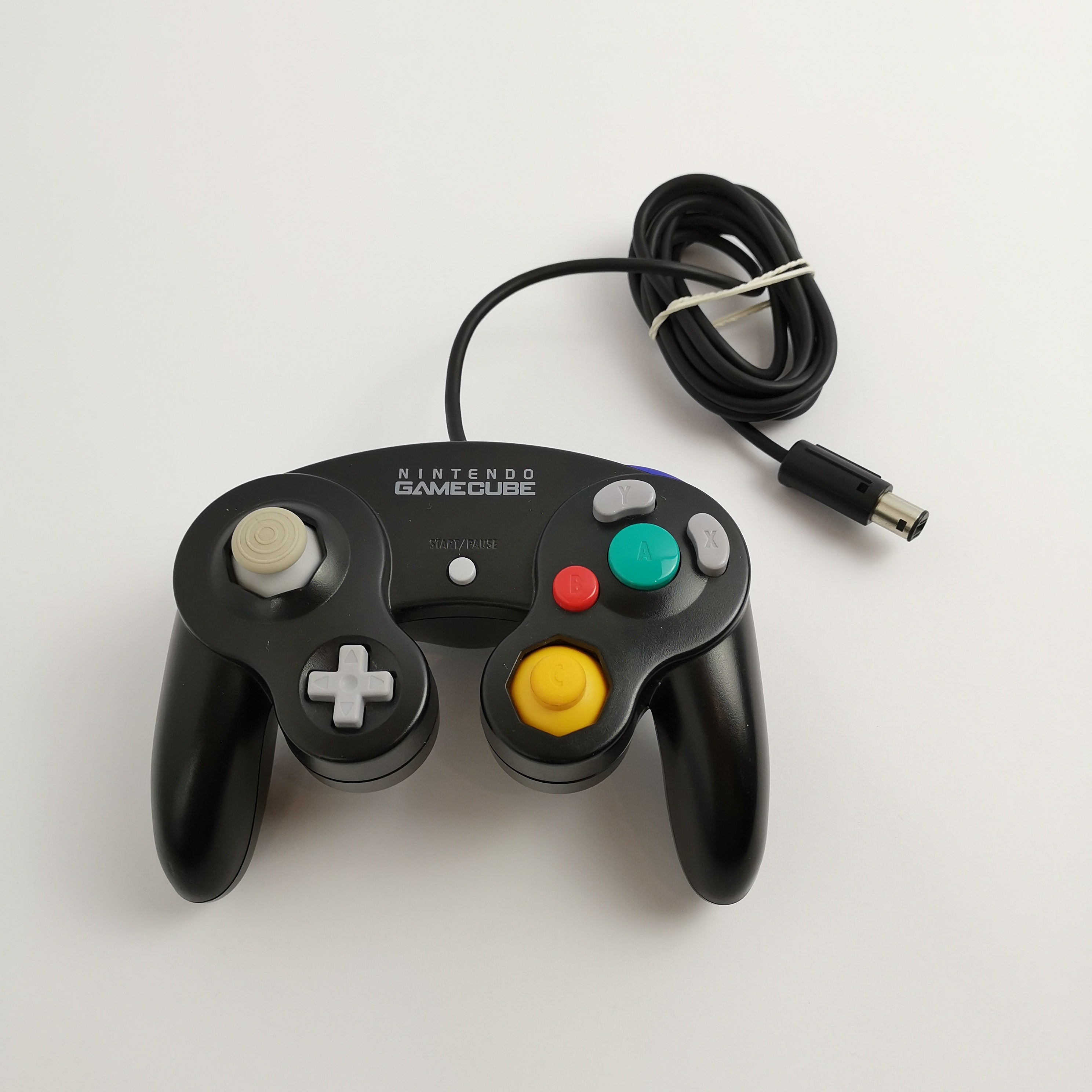 Nintendo Gamecube Controller " Schwarz / Black " Original Game Cube Game Pad