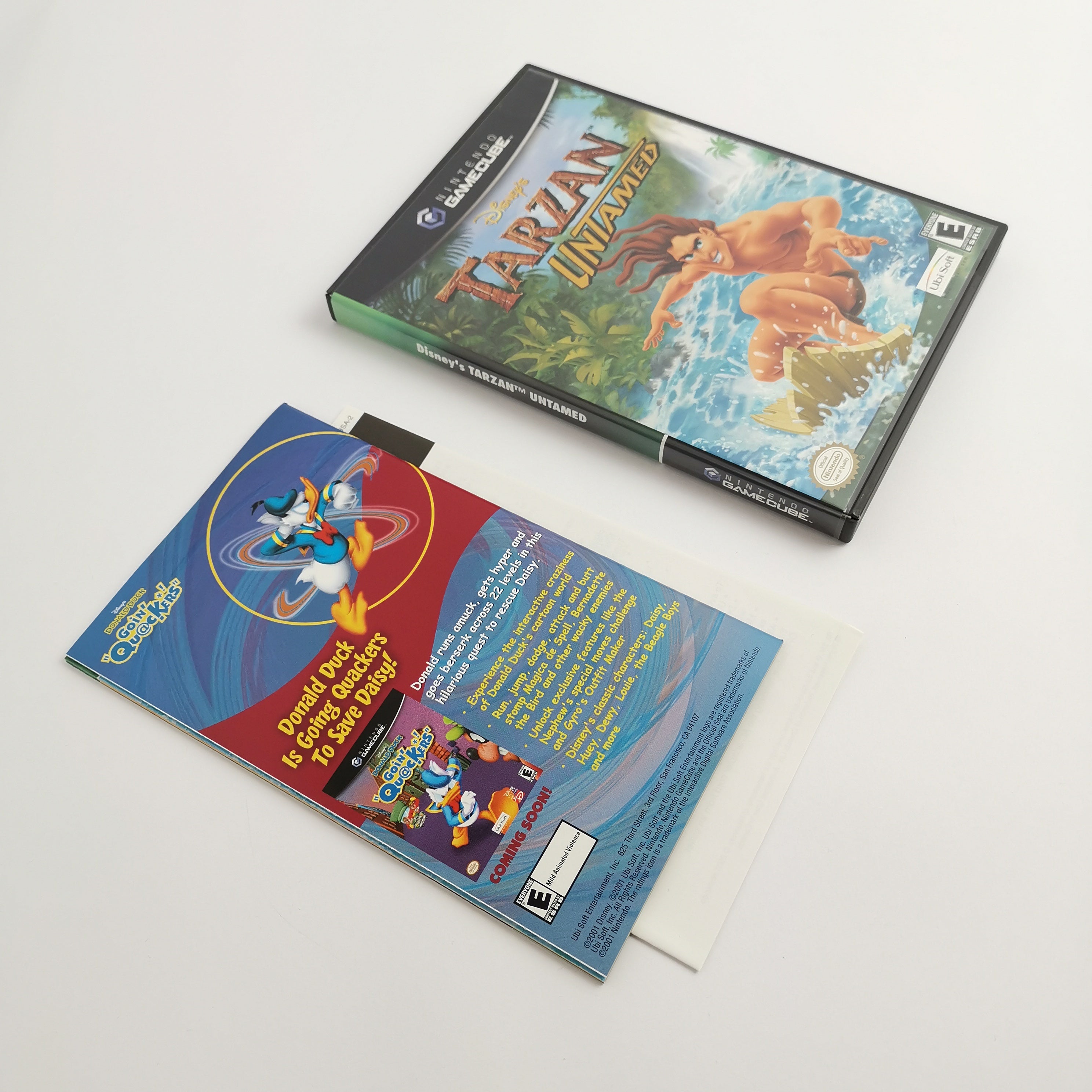 Nintendo Gamecube Spiel " Disneys Tarzan Untamed " GC Game Cube OVP | NTSC USA