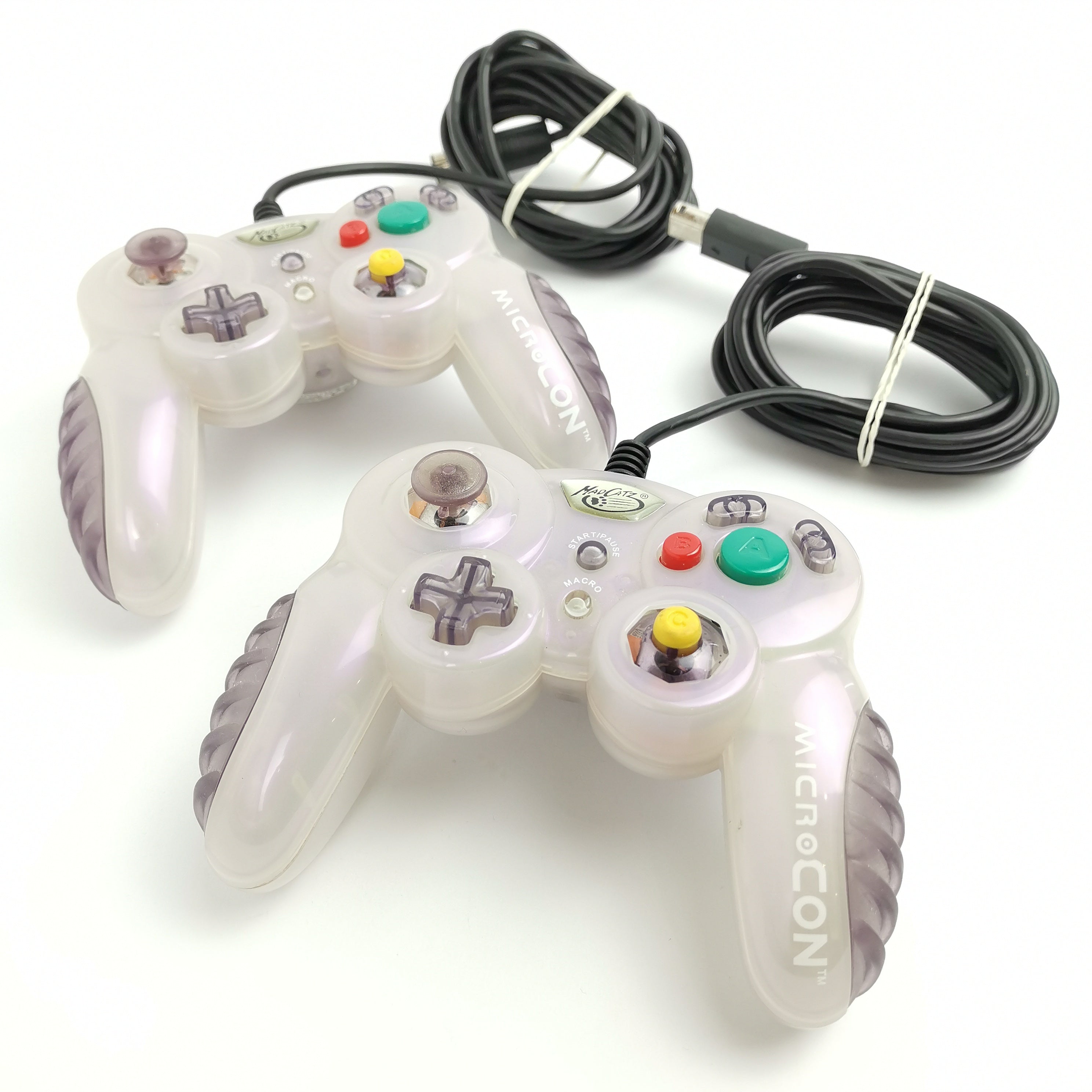 Nintendo Gamecube Controller : 2x Mad Catz Microcon Gamepads | Joypad Game Cube