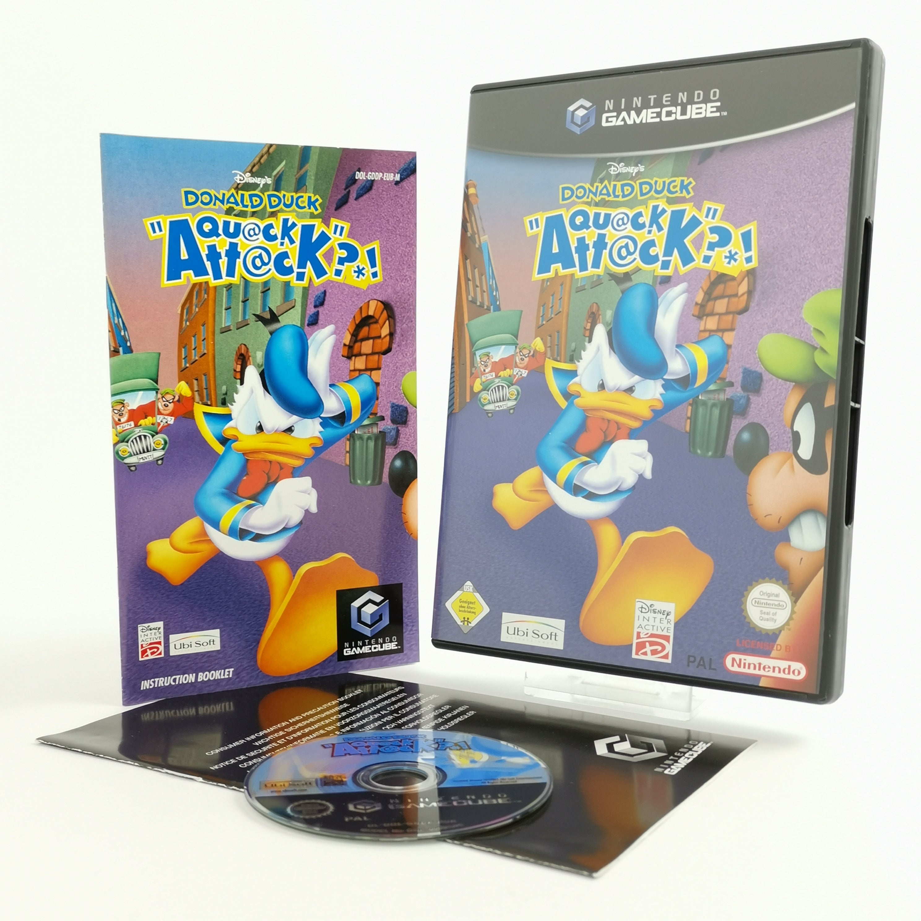 Nintendo Gamecube Spiel : Disney´s Donald Duck Quack Attack | dt. PAL - OVP