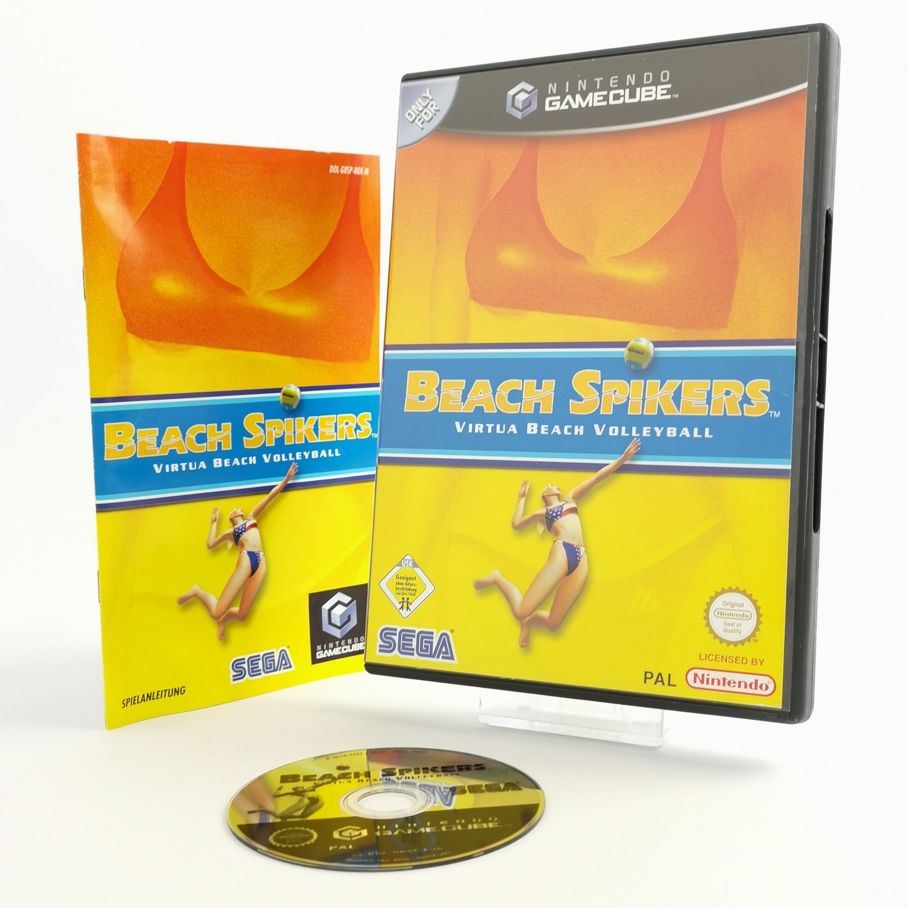 Nintendo Gamecube Spiel : Beach Spikers Virtua Beach Volleyball | PAL OVP - SEGA