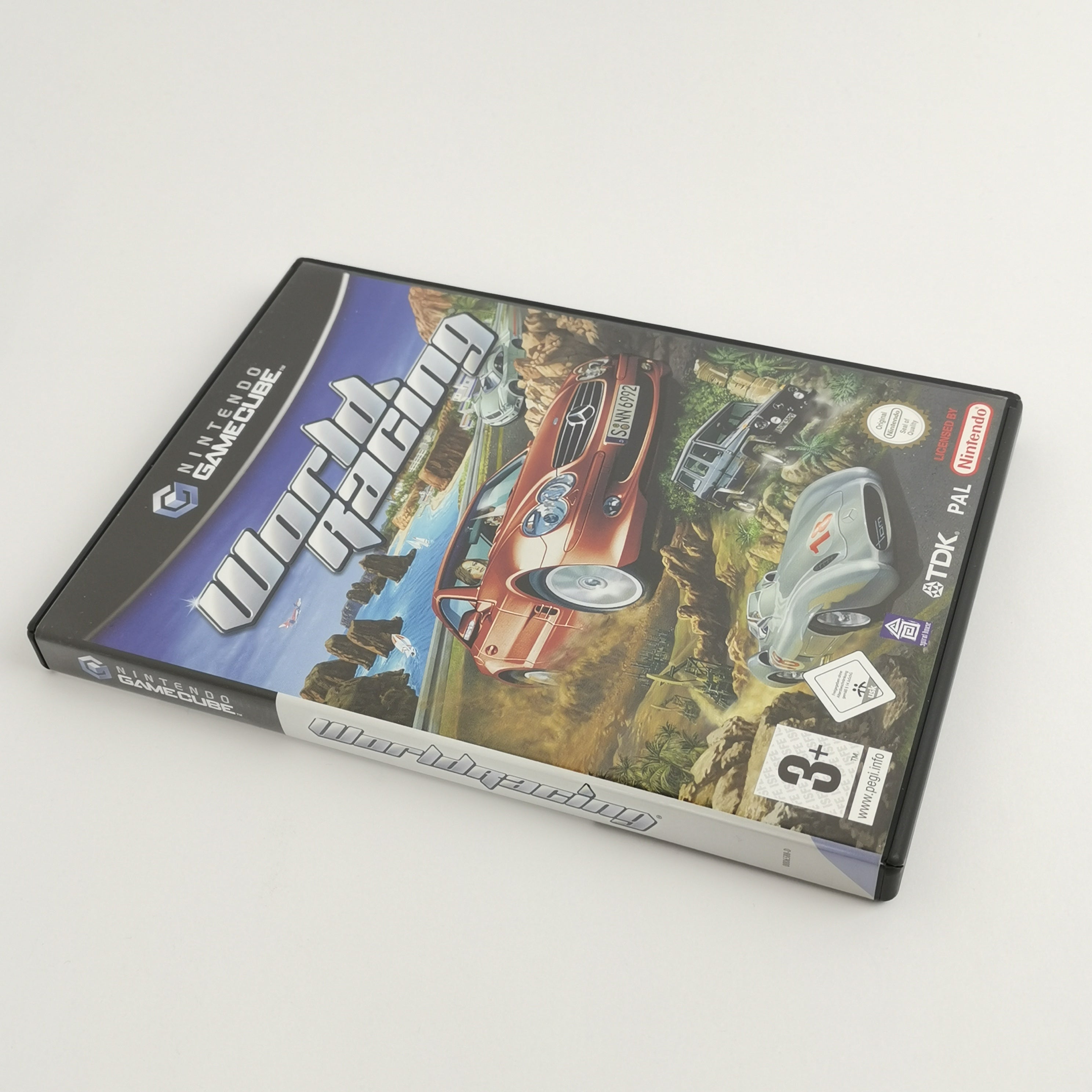 Nintendo Gamecube Spiel : World Racing -  Autorennen | dt. PAL Version OVP - TDK