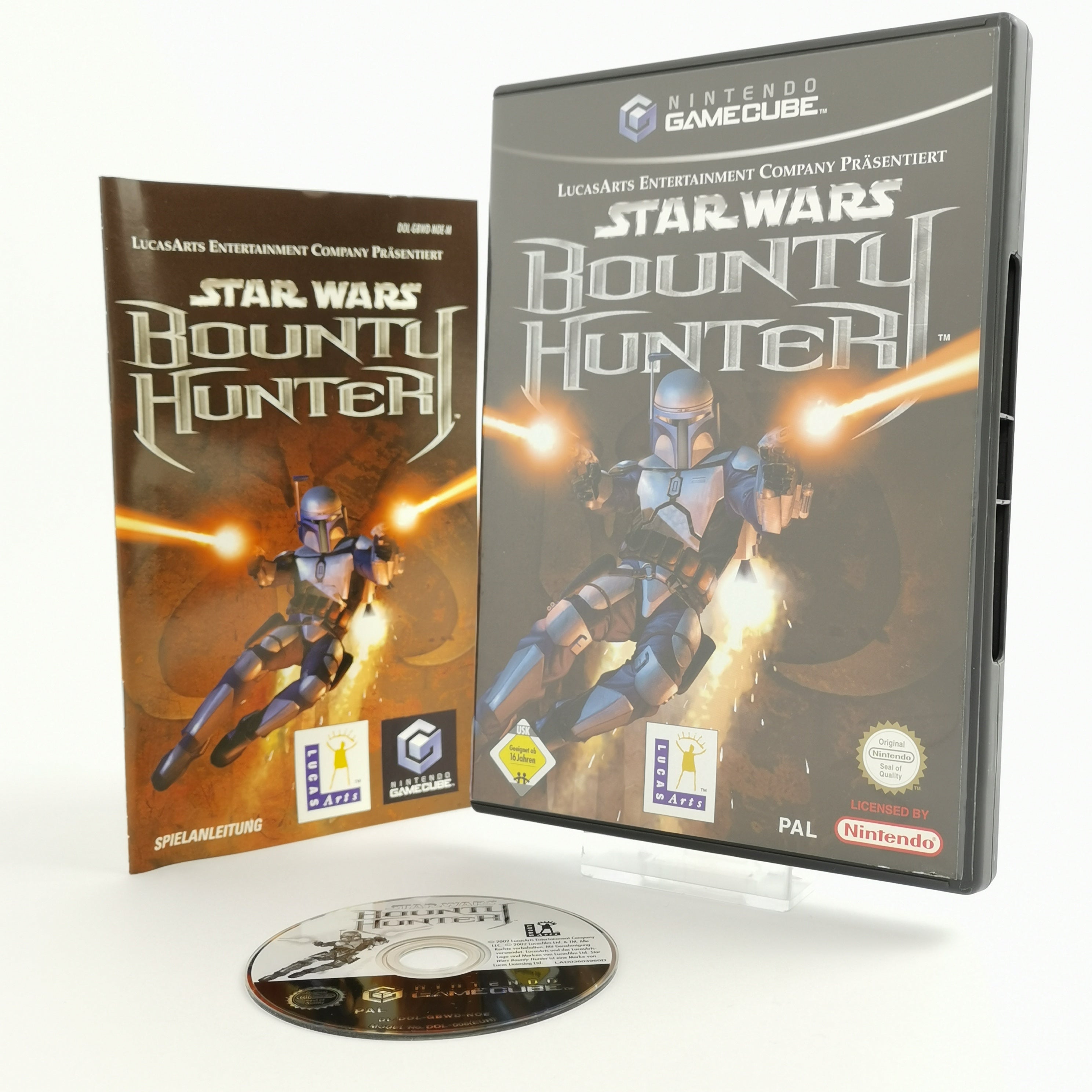 Nintendo Gamecube Spiel : Star Wars Bounty Hunter | dt. PAL OVP - Lucas Arts