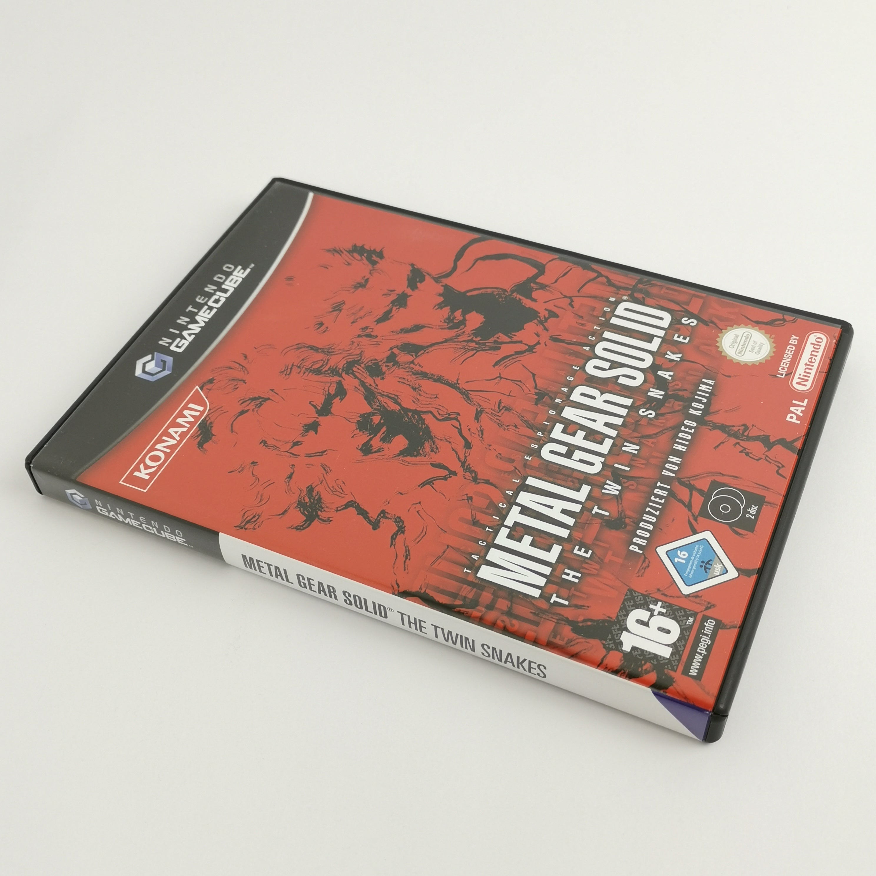 Nintendo Gamecube Spiel : Metal Gear Solid The Twin Snakes | Hideo Kojima - OVP