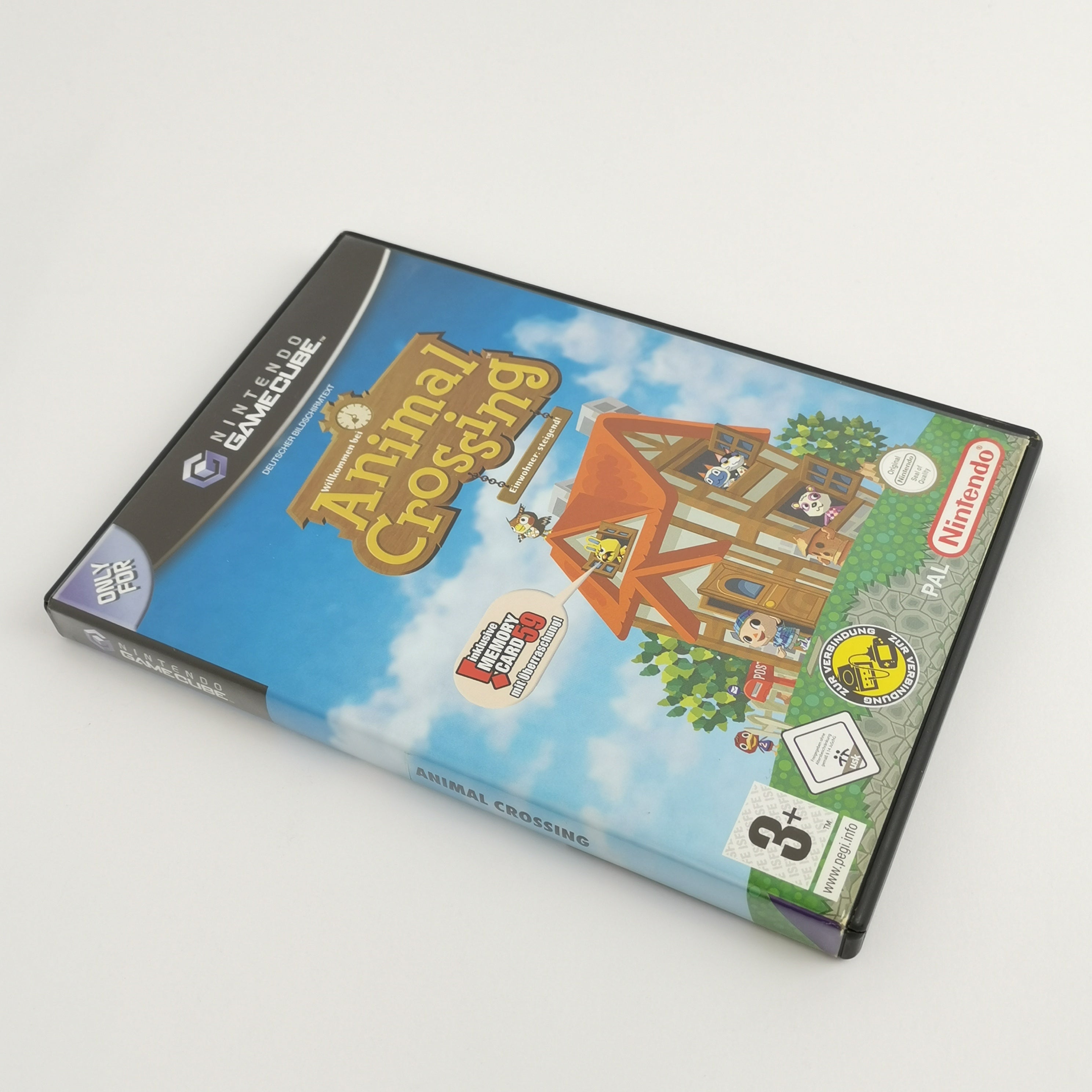 Nintendo Gamecube Spiel : Animal Crossing | dt. PAL Version - OVP