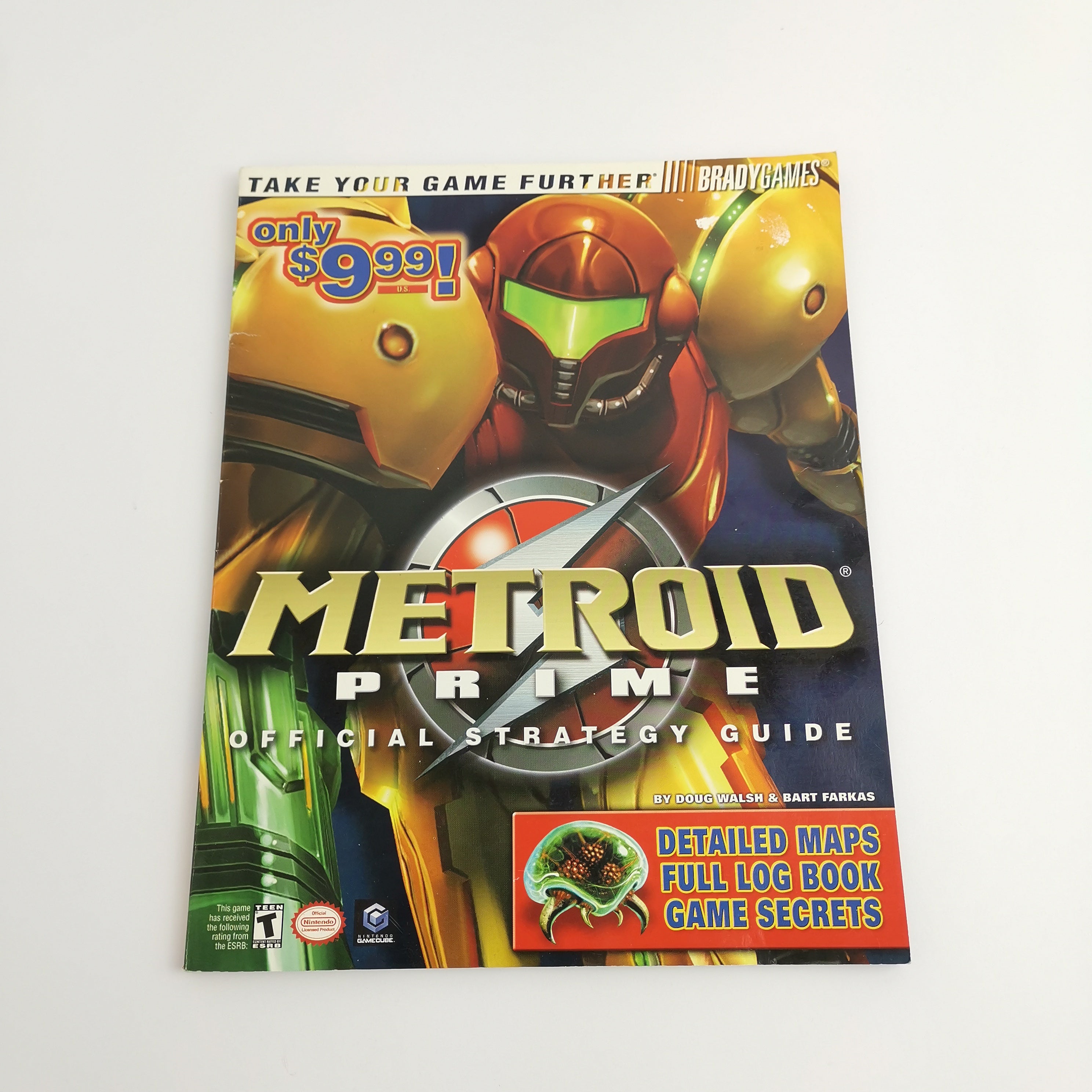 Nintendo Gamecube Spiel : Metroid Prime + Official Strategy Guide | US-Version