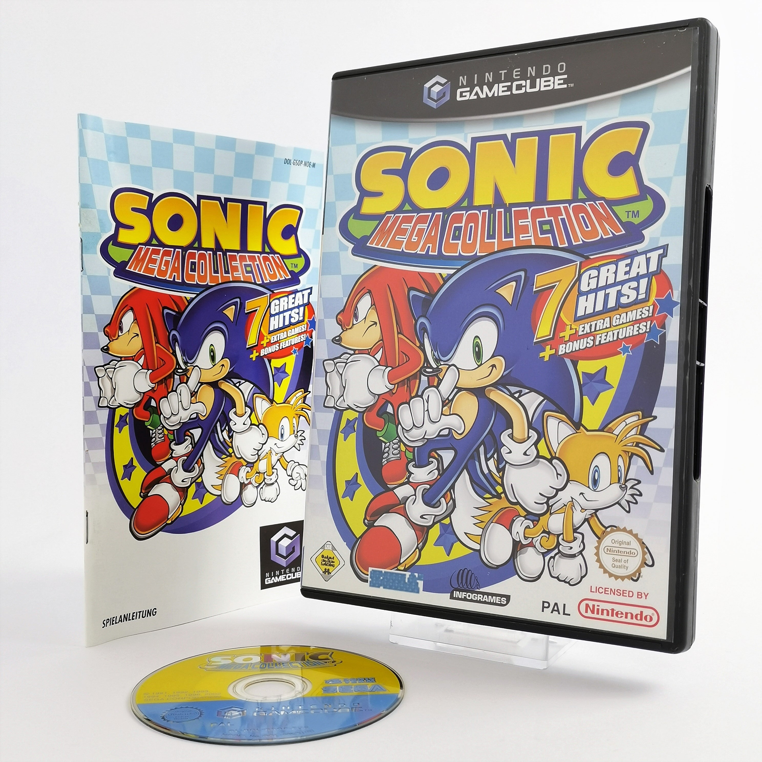 Nintendo Gamecube Spiel : Sonic Mega Collection | dt. PAL Version - OVP SEGA