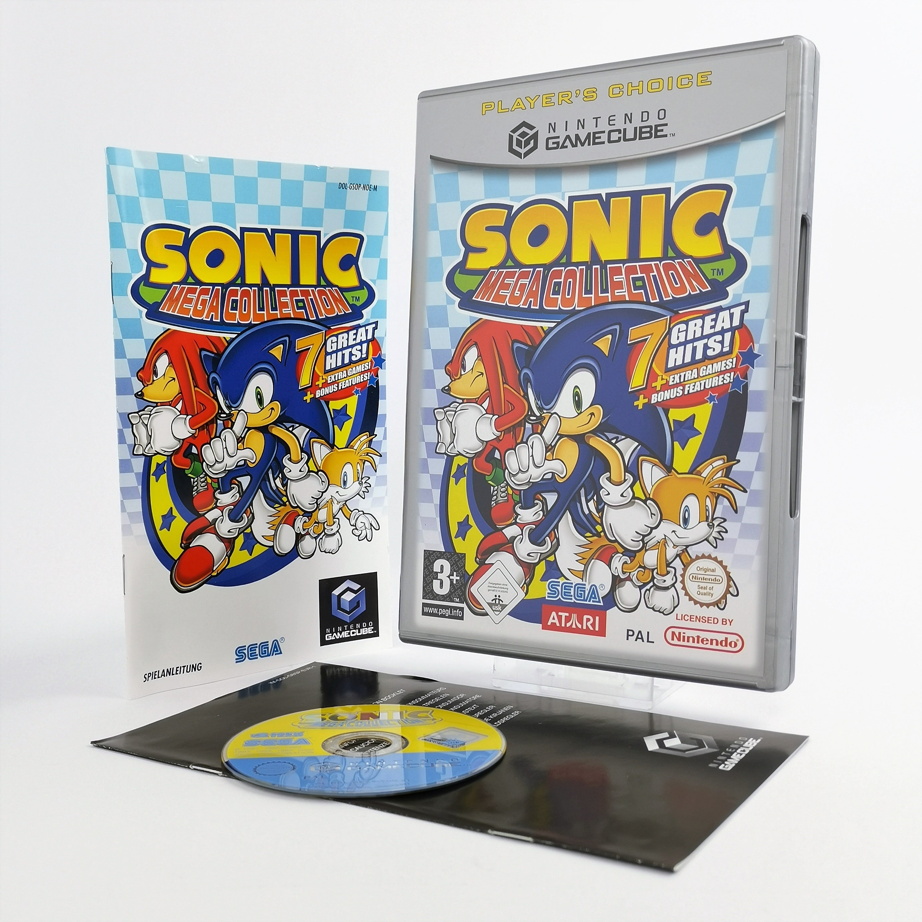 Nintendo Gamecube Spiel : Sonic Mega Collection - Players Choice | PAL OVP SEGA
