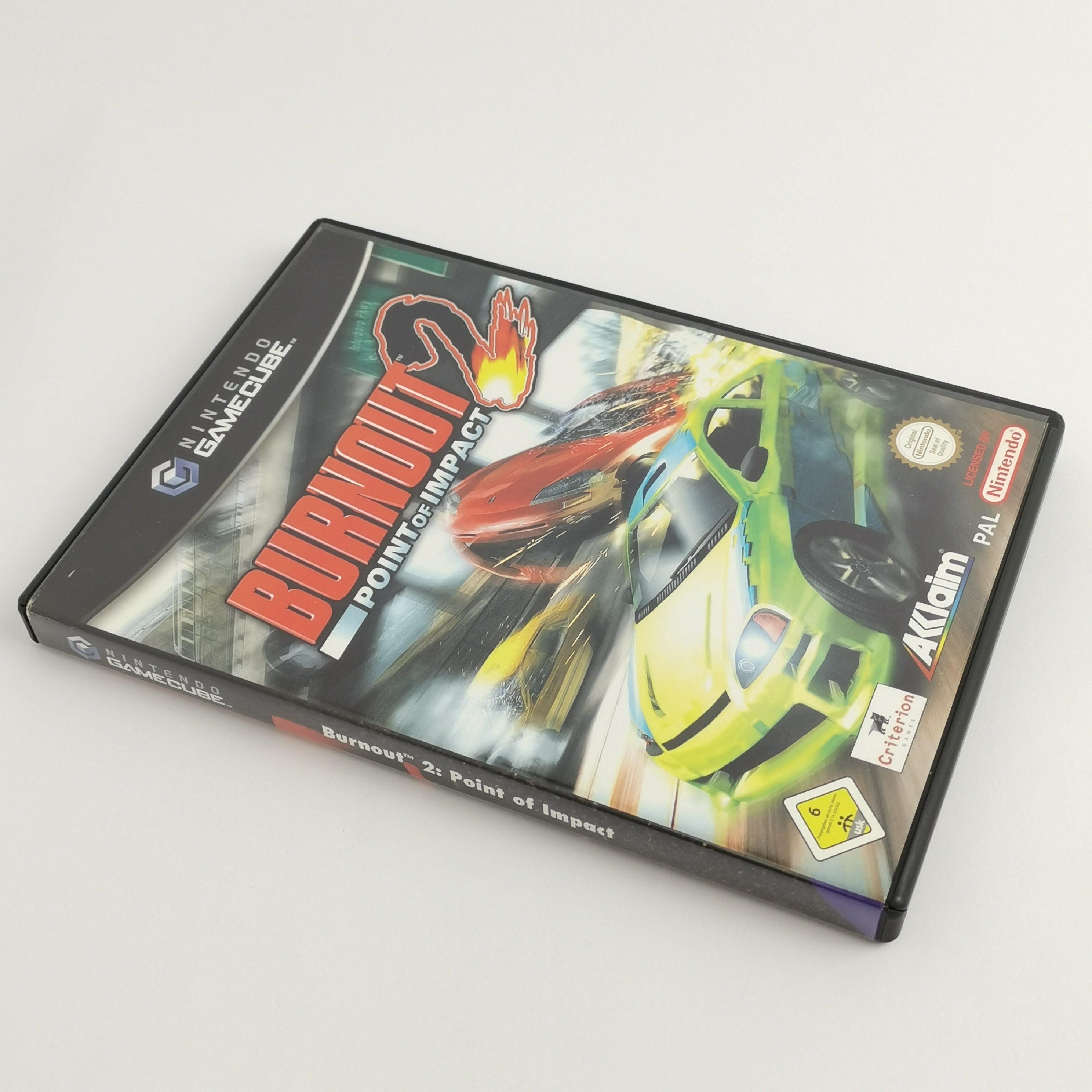 Nintendo Gamecube Spiel : Burnout 2 Point of Impact - Acclaim | dt. PAL - OVP