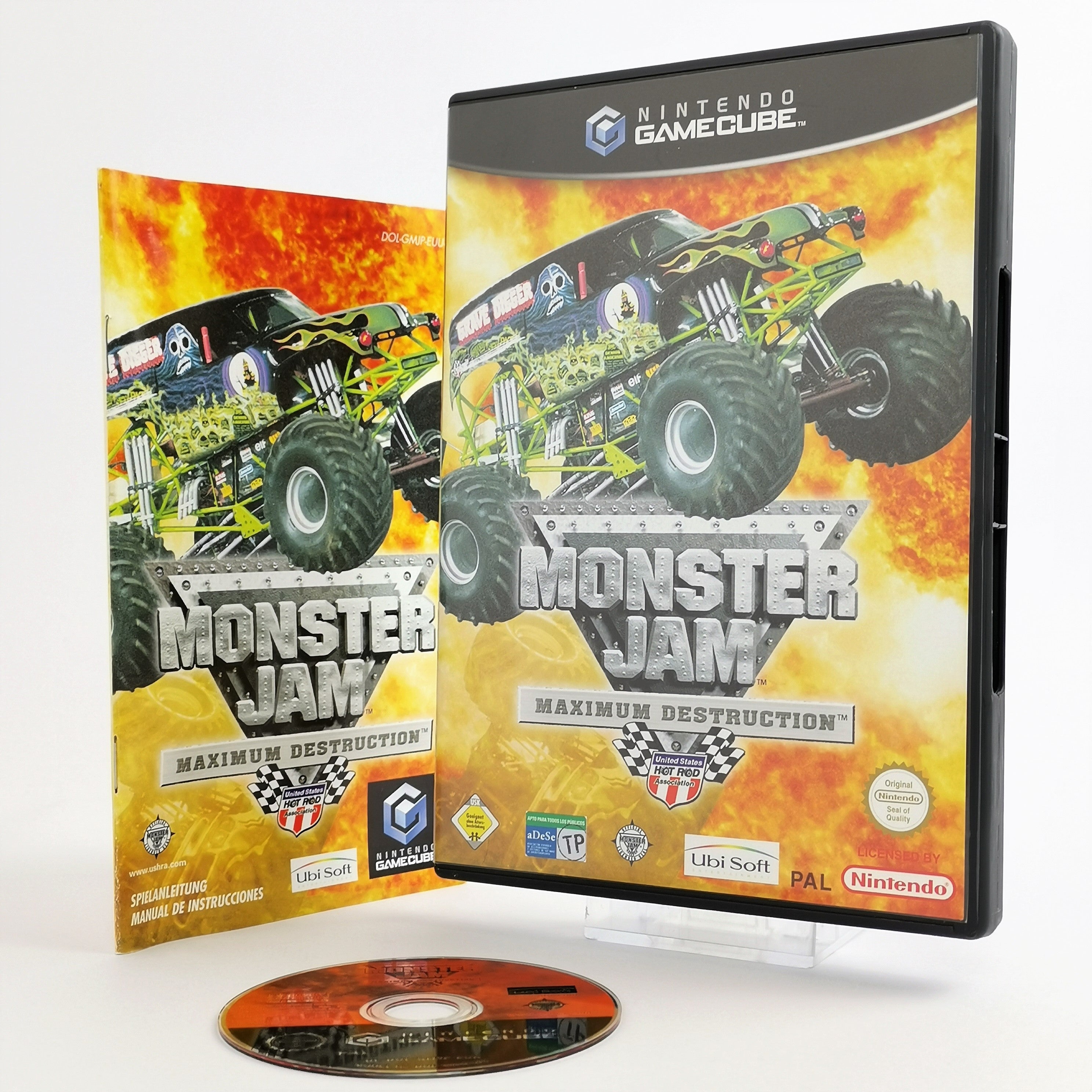 Nintendo Gamecube Spiel : Monster Jam Maximum Destruction | PAL Version - OVP