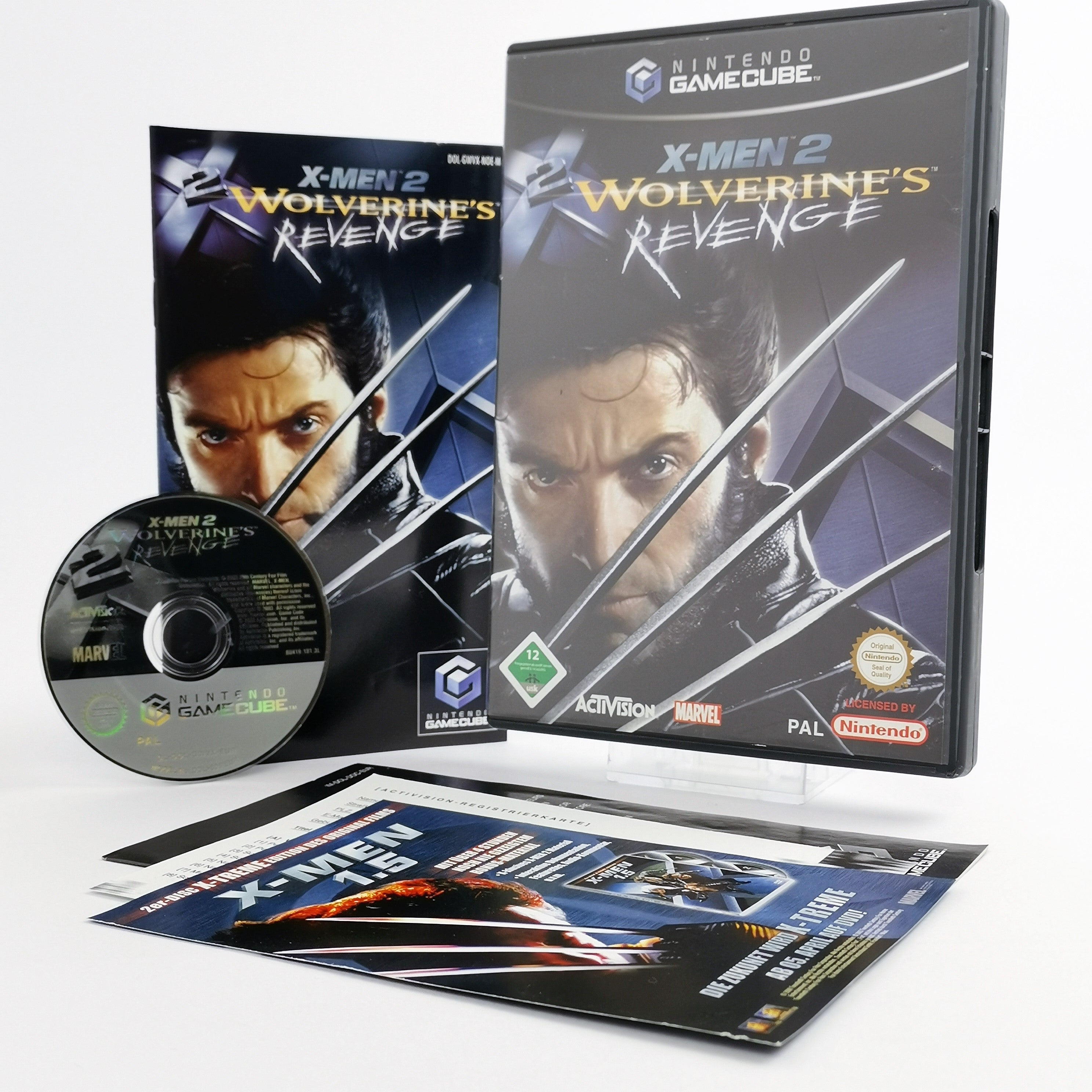 Nintendo Gamecube Spiel : X-Men 2 Wolverines Revenge - Marvel | dt. PAL - OVP