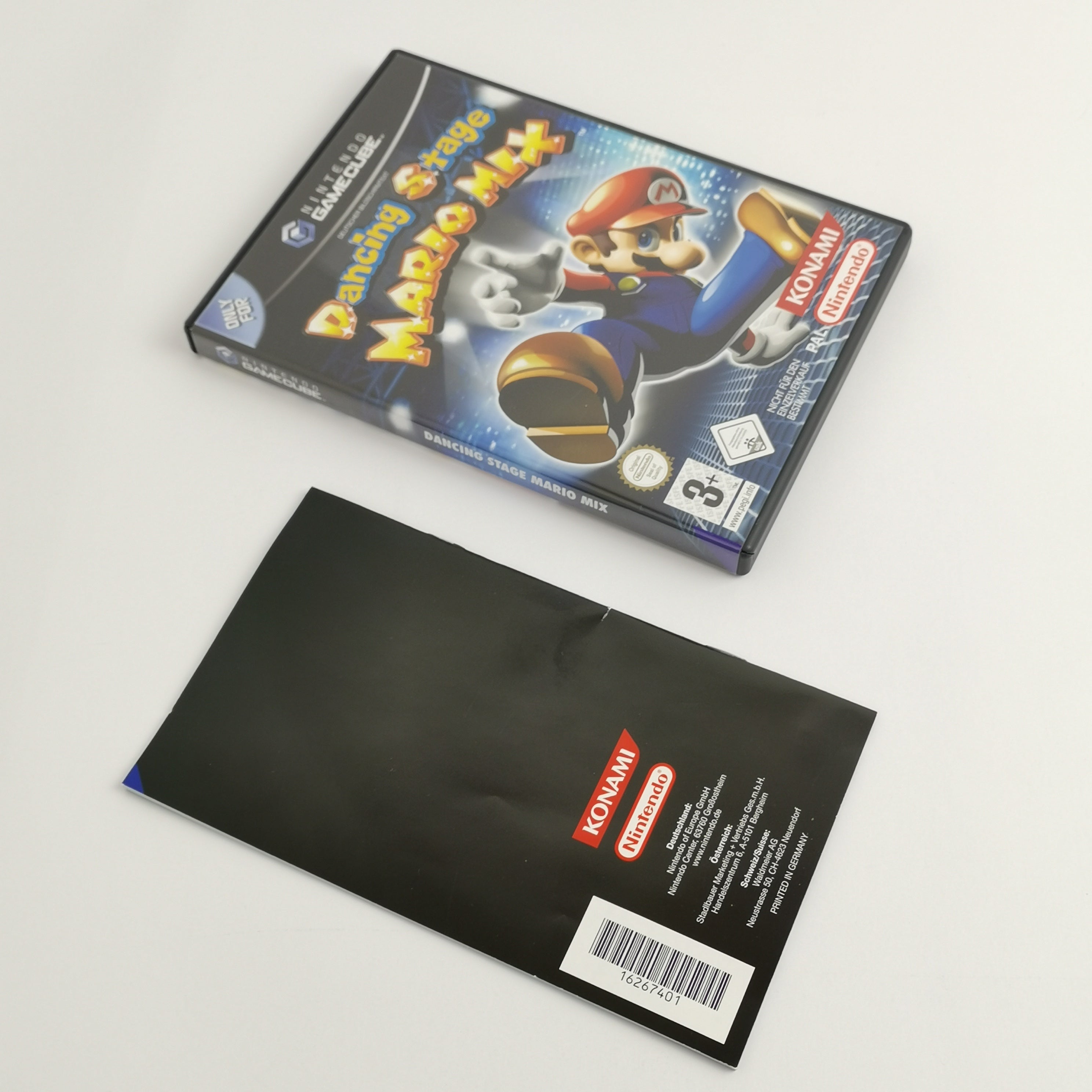 Nintendo Gamecube Spiel : Dancing Stage Mario Mix | dt. PAL Version - OVP Konami