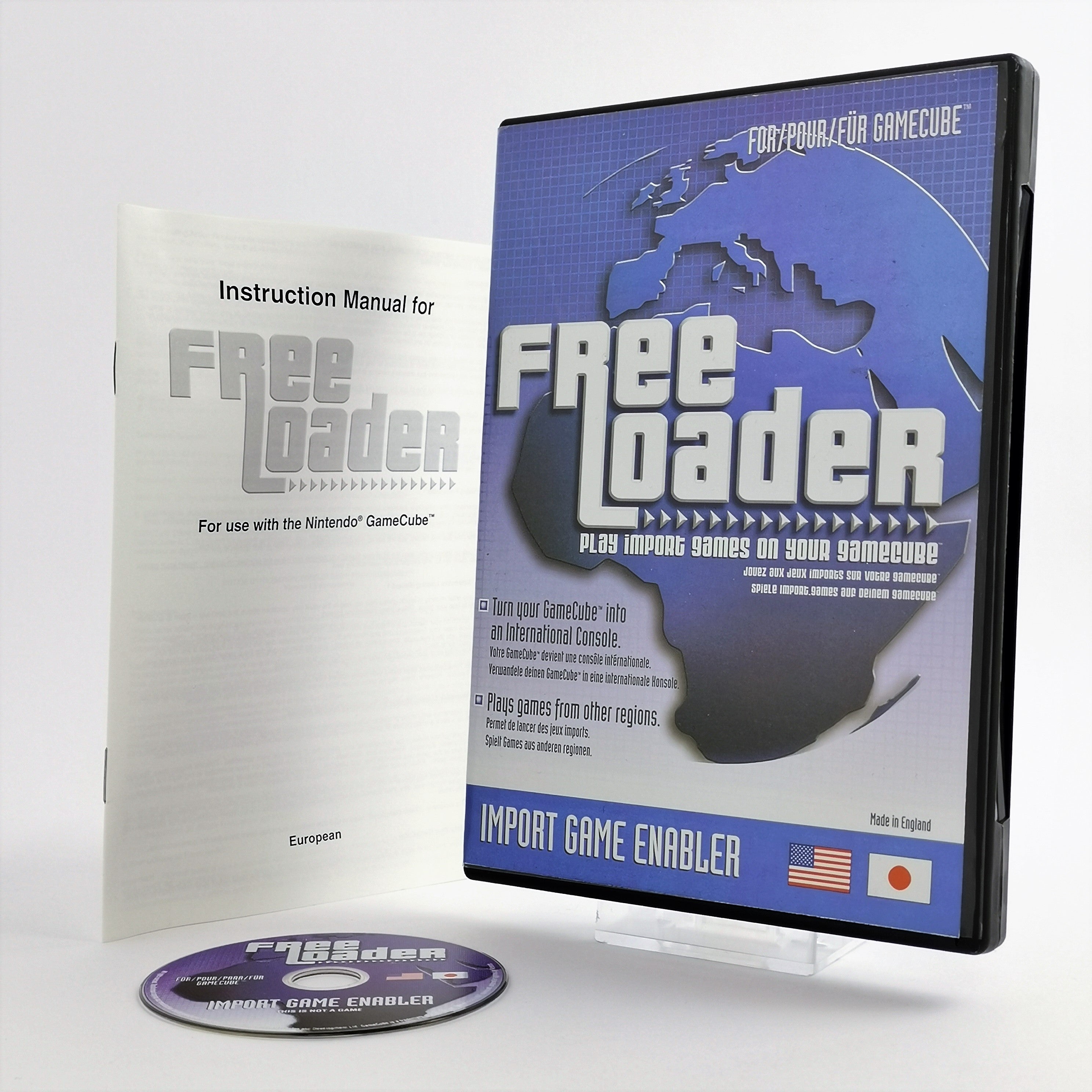Nintendo Gamecube : Free Loader Import Game Enabler - USA / Japan | OVP
