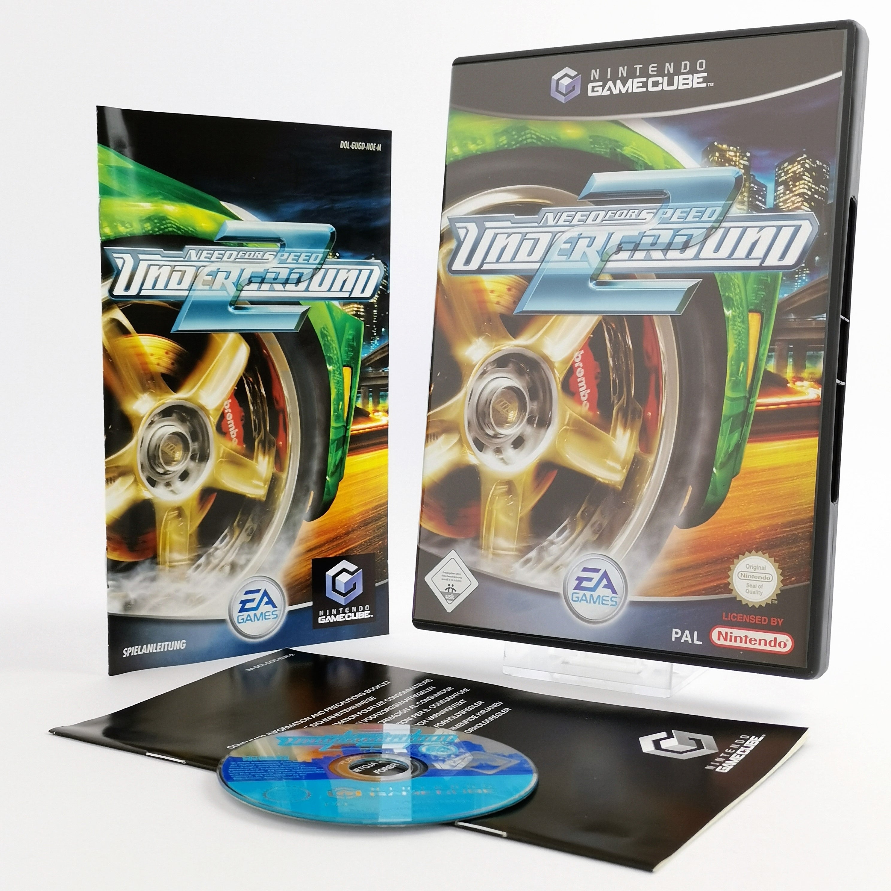 Nintendo Gamecube Spiel : Need for Speed Underground 2 | dt. PAL OVP - EA Games