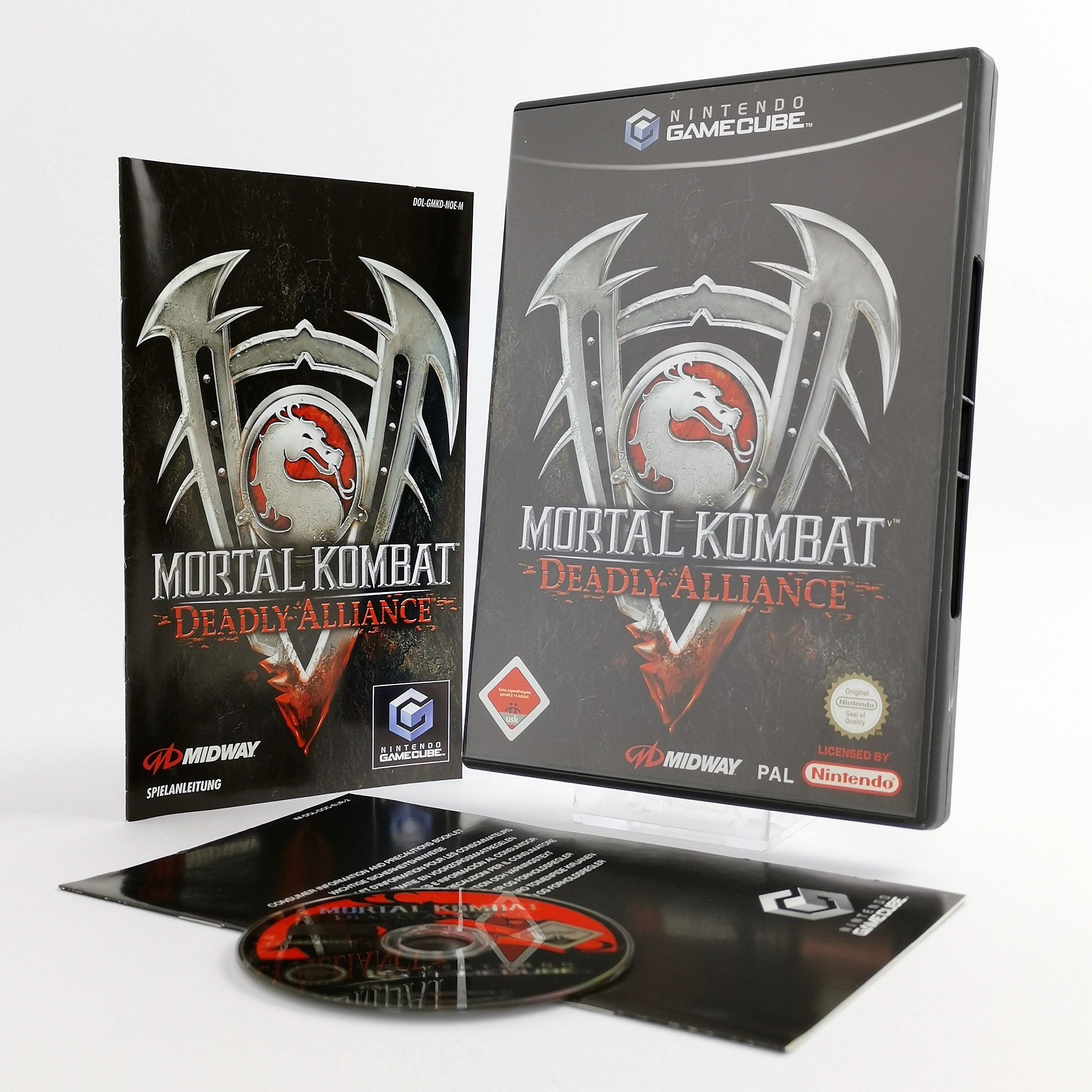Nintendo Gamecube Spiel : Mortal Kombat Deadly Alliance | dt. PAL OVP - USK18