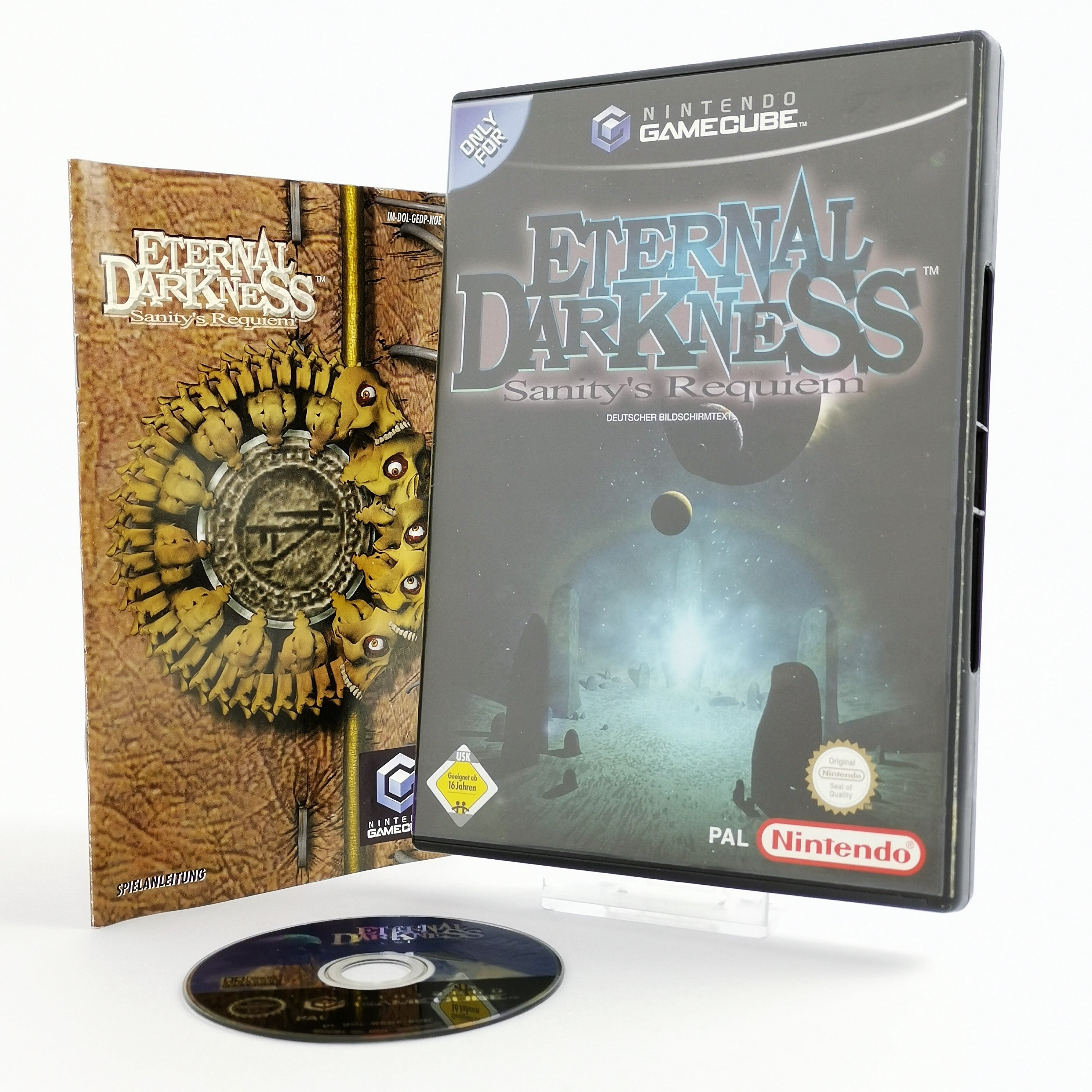 Nintendo Gamecube Spiel : Eternal Darkness Sanitys Requiem | dt. PAL OVP * gut