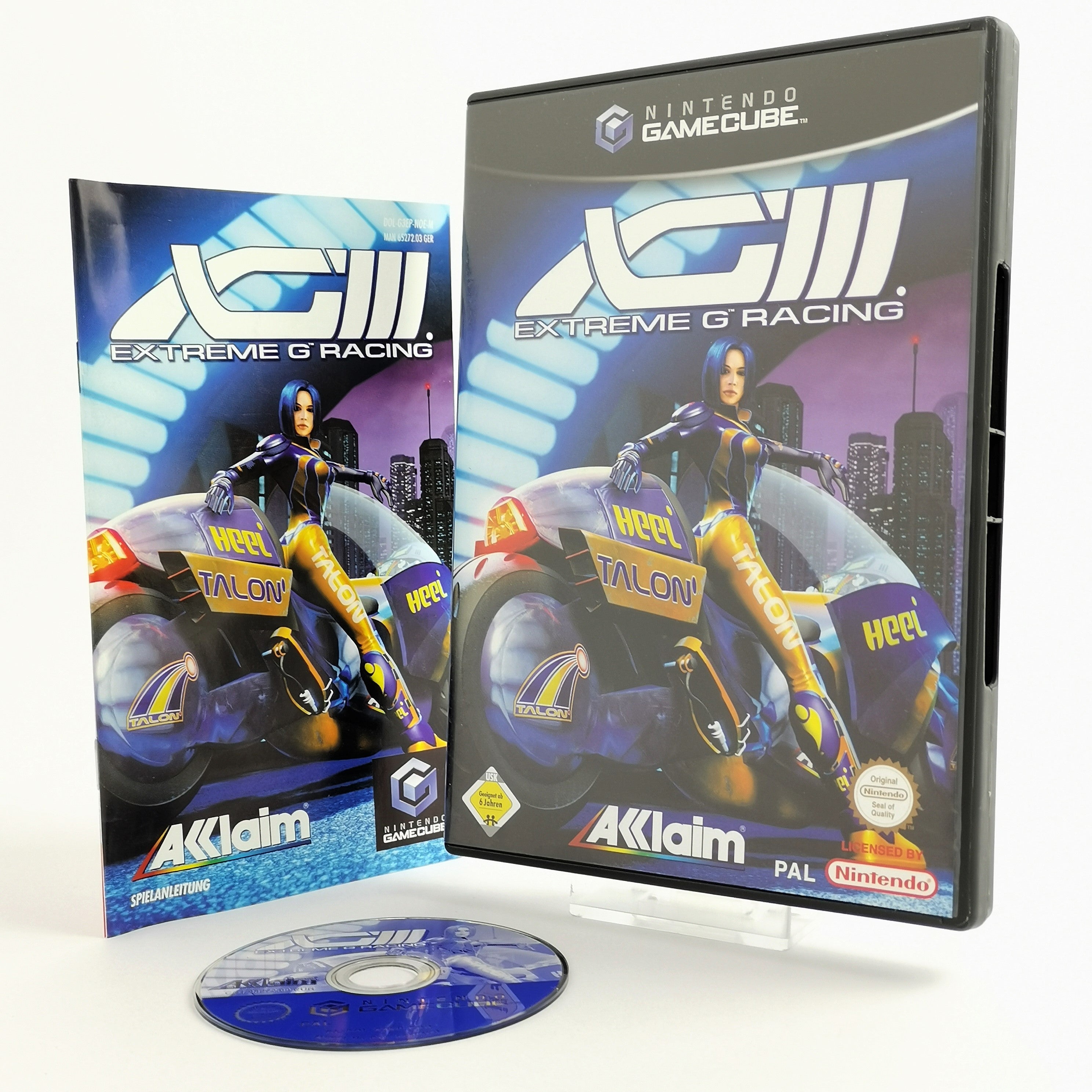 Nintendo Gamecube Spiel : XG III Extreme G Racing 3 | PAL OVP - sehr gut *