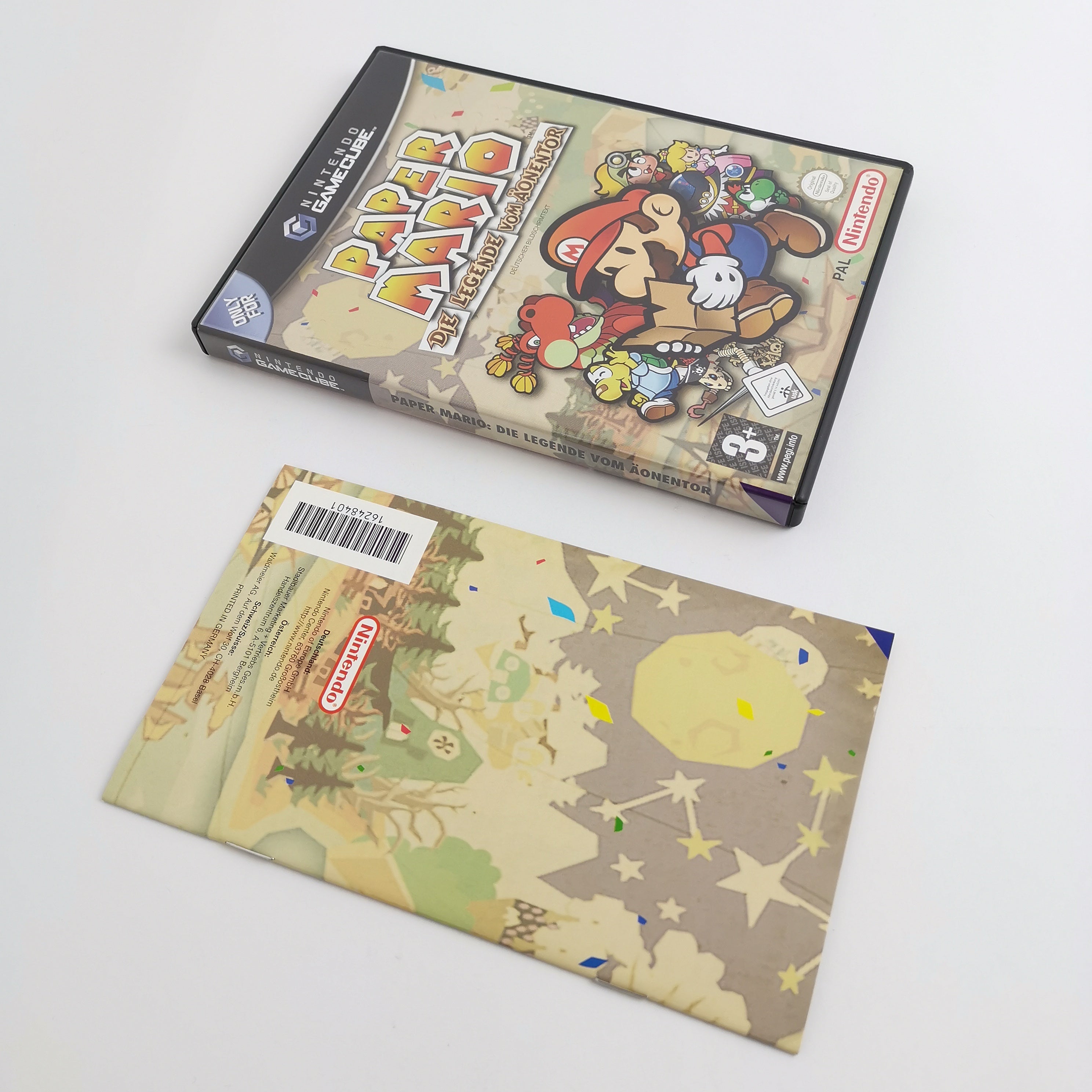 Nintendo Gamecube Spiel : Paper Mario Die Legende vom Äonentor - Zustand wählbar