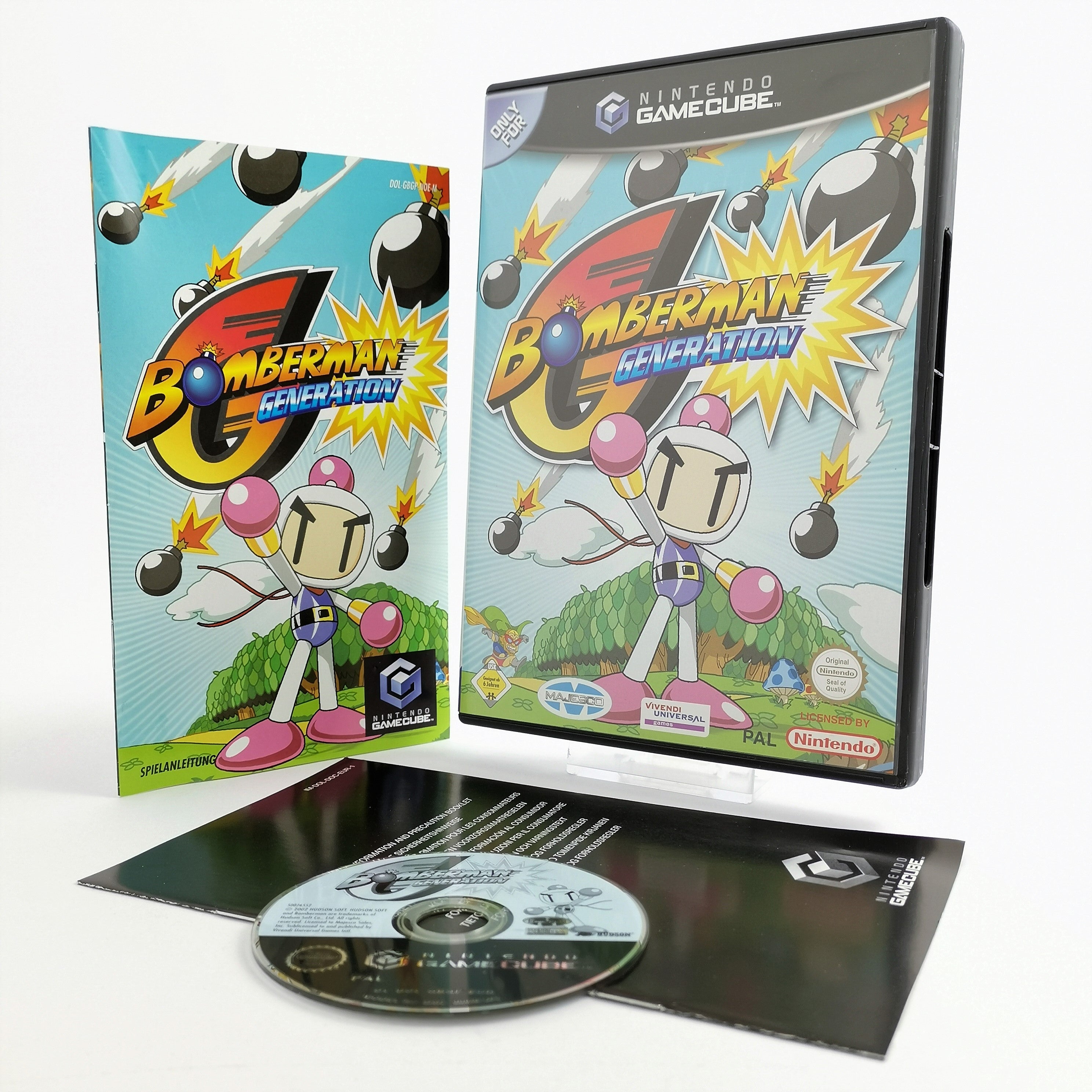 Nintendo Gamecube Spiel : Bomberman Generation | dt. PAL OVP - Zustand wählbar