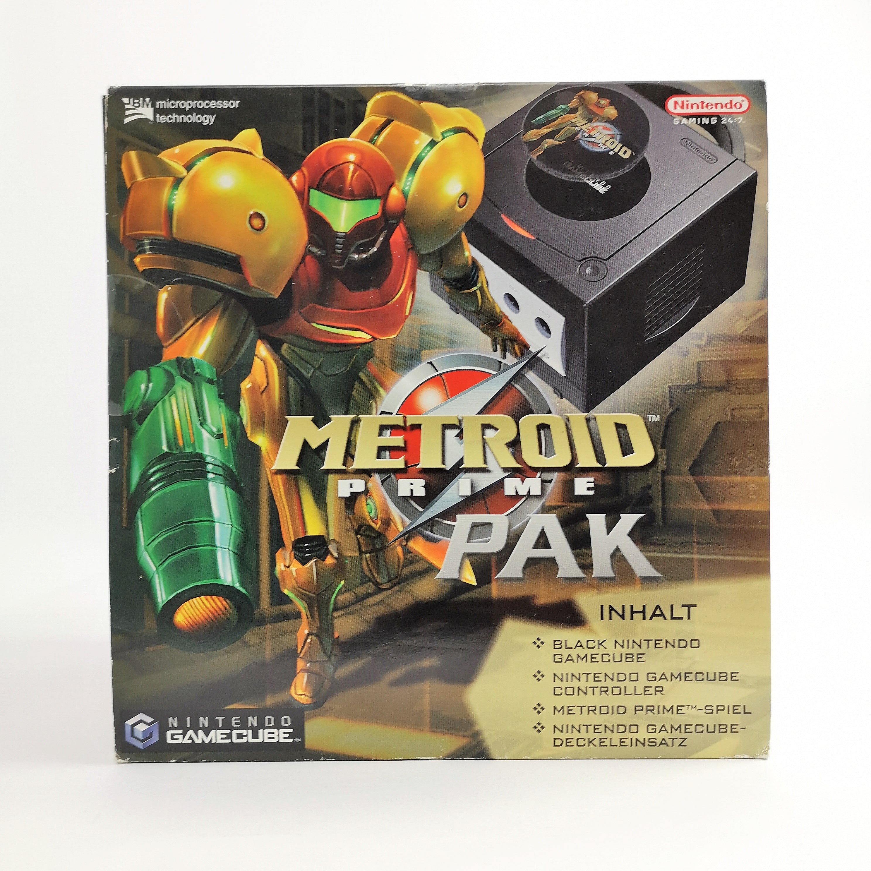 Nintendo Gamecube Konsole : Metroid Prime Pak in OVP | Console Set - PAL Version