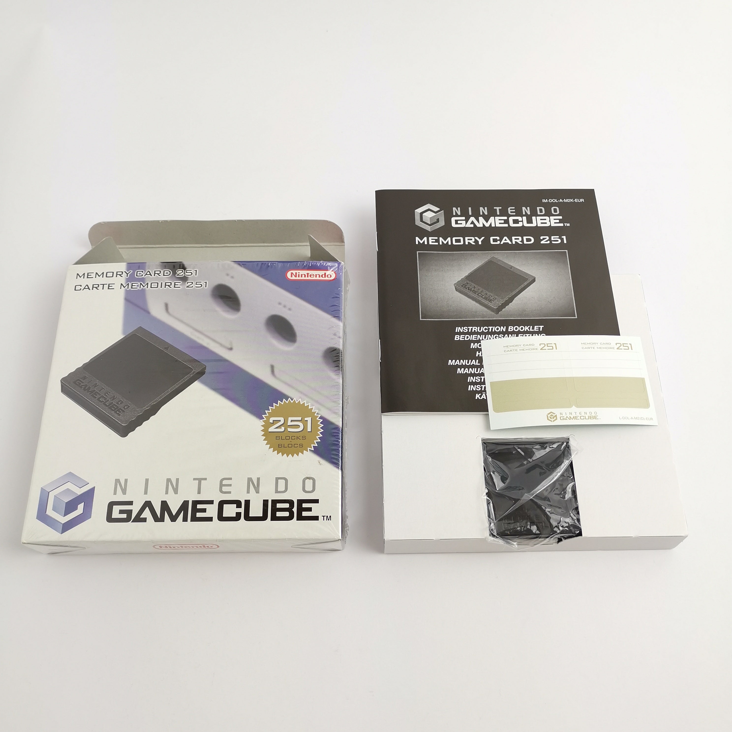 Nintendo Gamecube Speicherkarte : Memory Card Schwarz OVP | Zustand wählbar