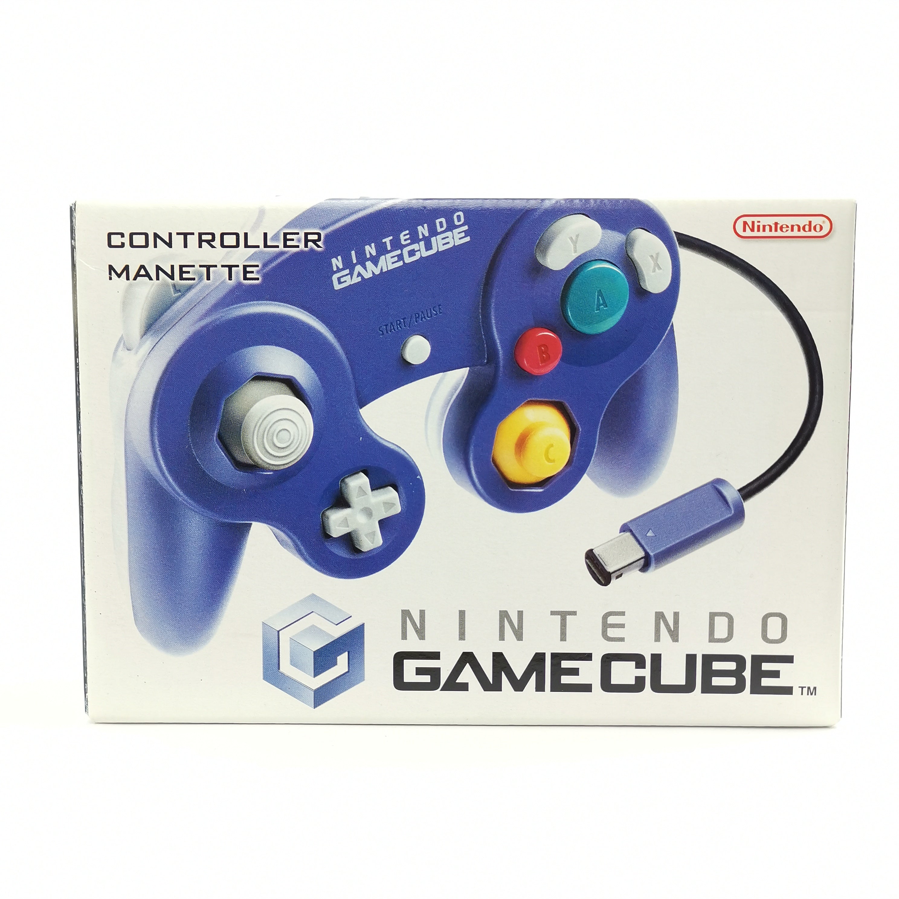 Nintendo Gamecube Controller : Clear Purple - Halbtransparent Lila Gamepad - OVP