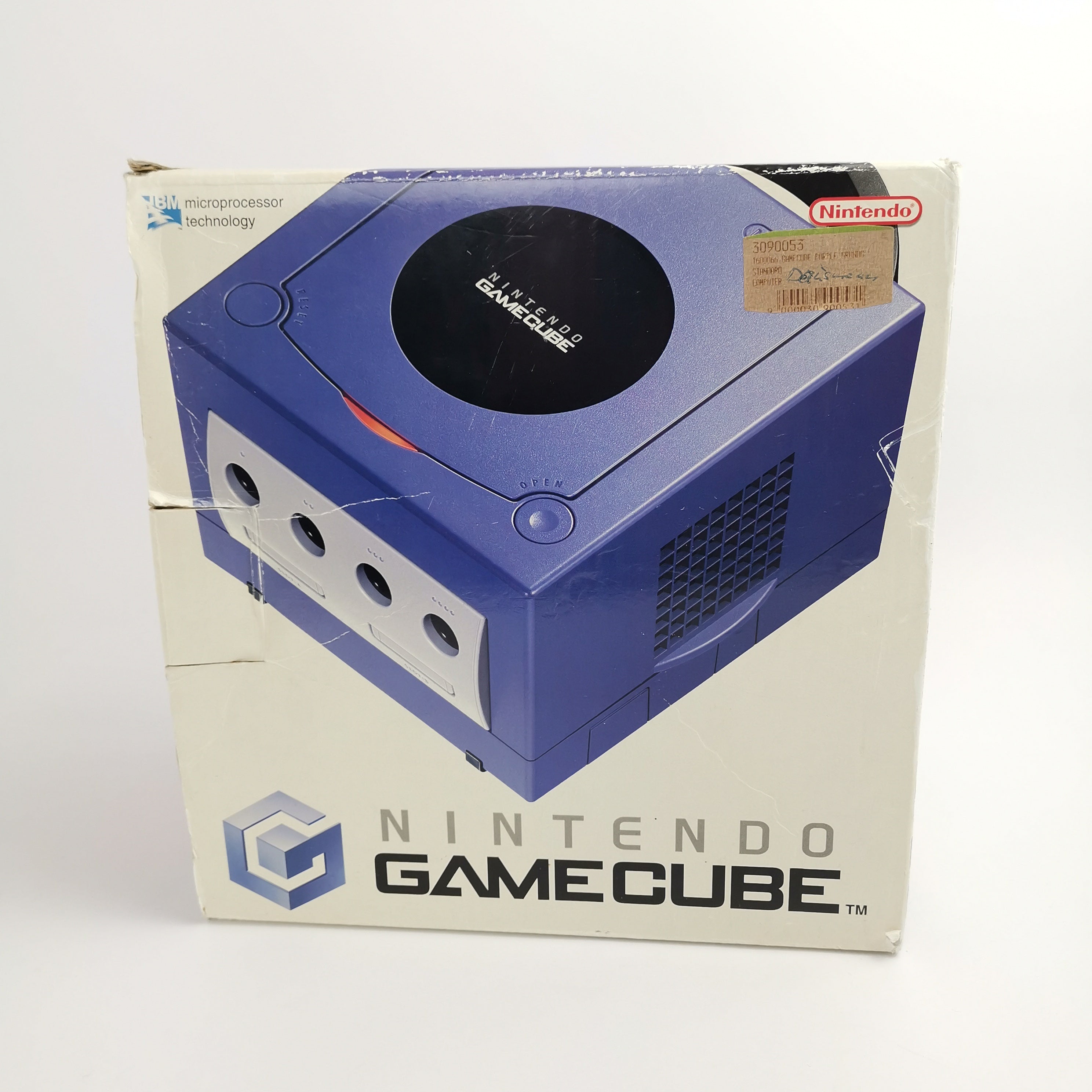 Nintendo Gamecube Konsolen Bundle - Purple in OVP mit 21 Spielen - Konvolut