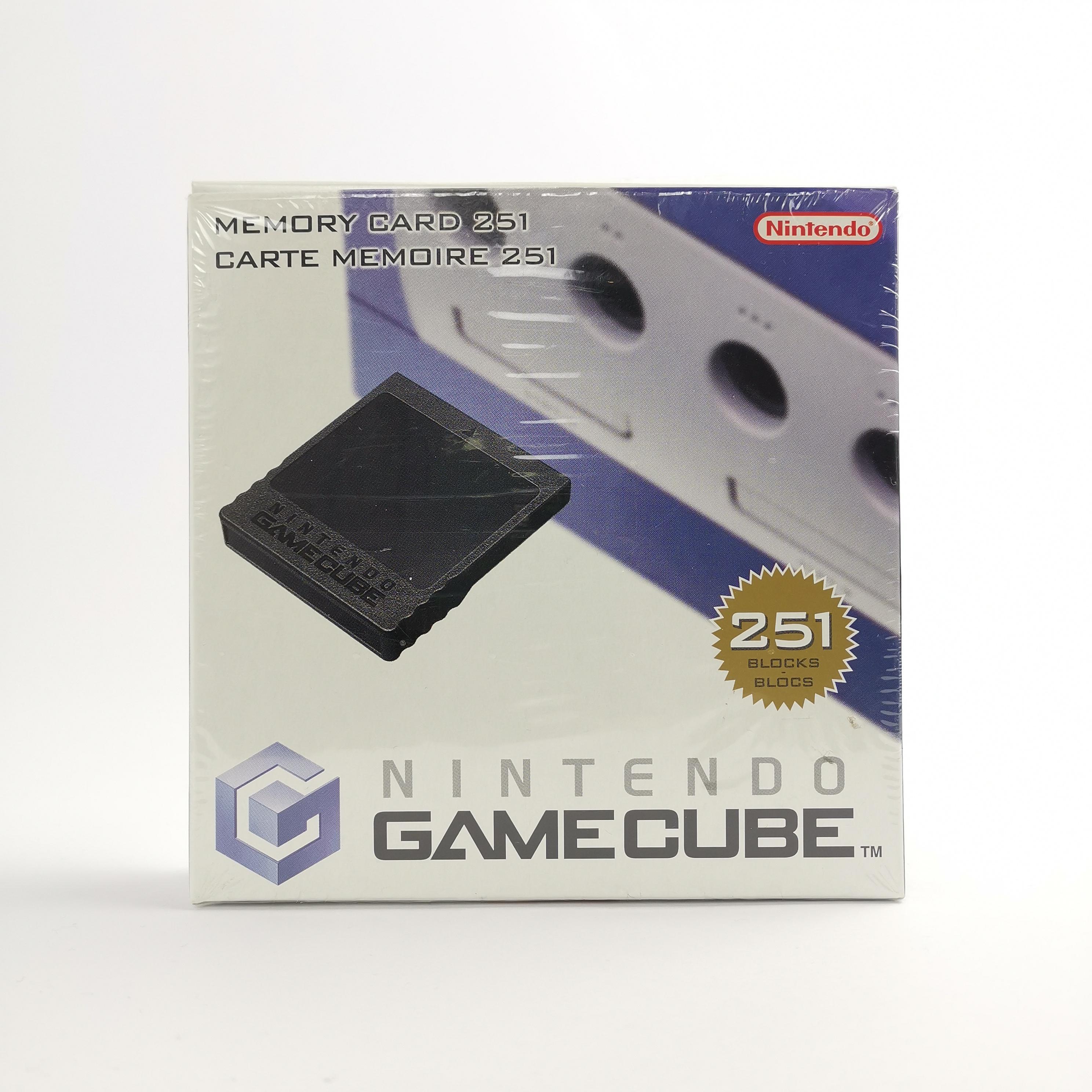 Nintendo Gamecube Speicherkarte : Memory Card Schwarz OVP | Zustand wählbar