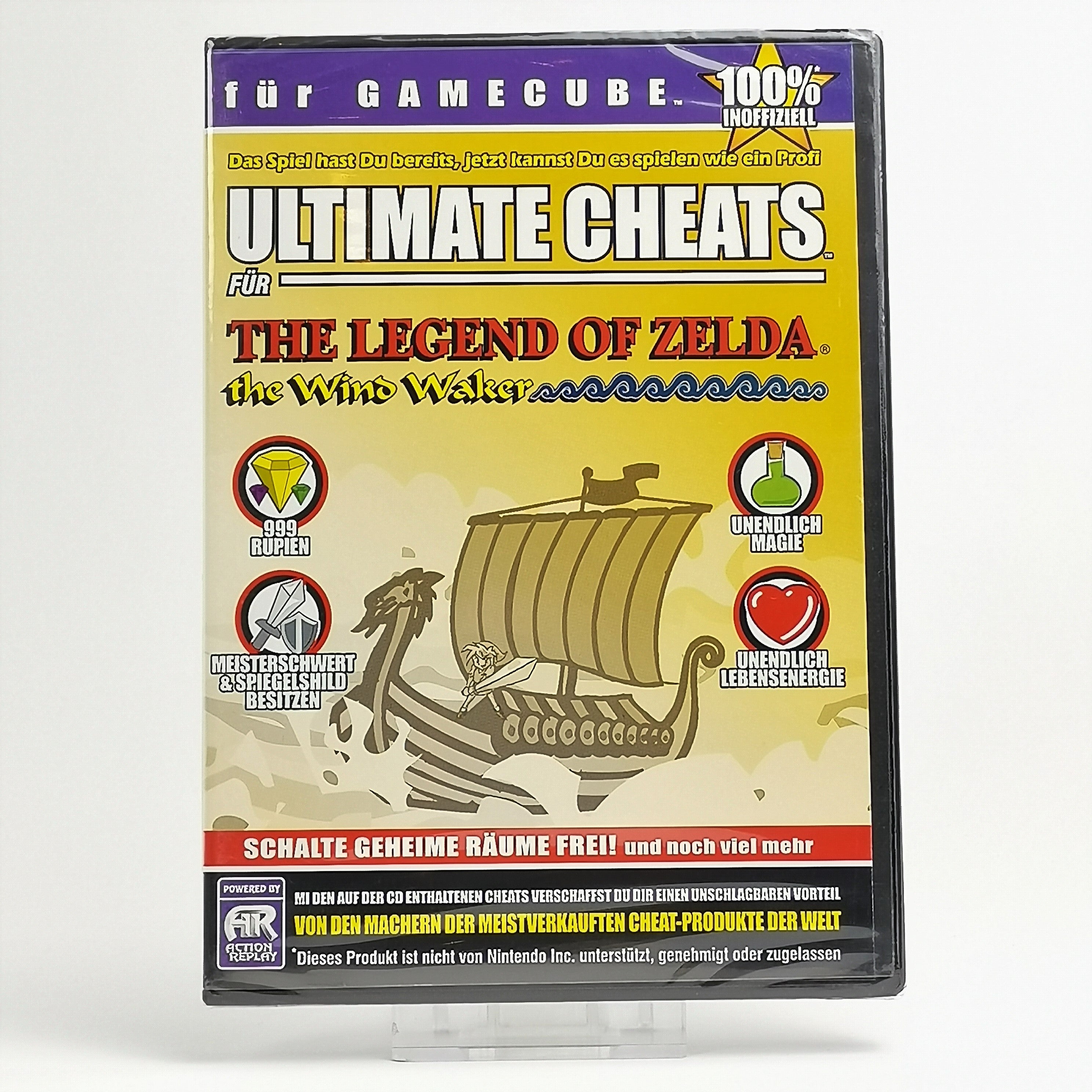 Nintendo Gamecube : Ultimate Cheatcodes - Zelda The Windwaker NEU SEALED