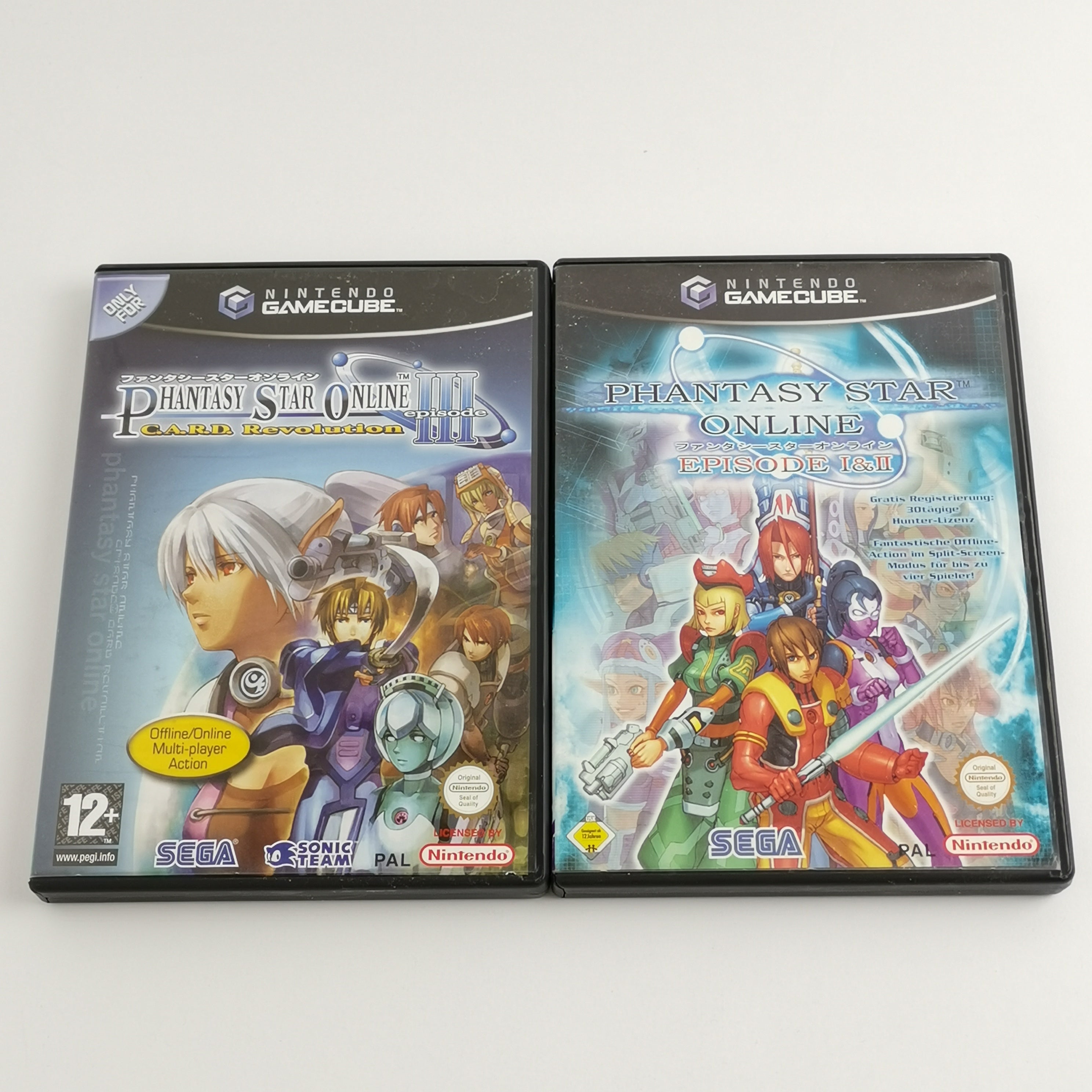 Nintendo Gamecube Spiele : Phantasy Star Online Episode I & II & III als Bundle