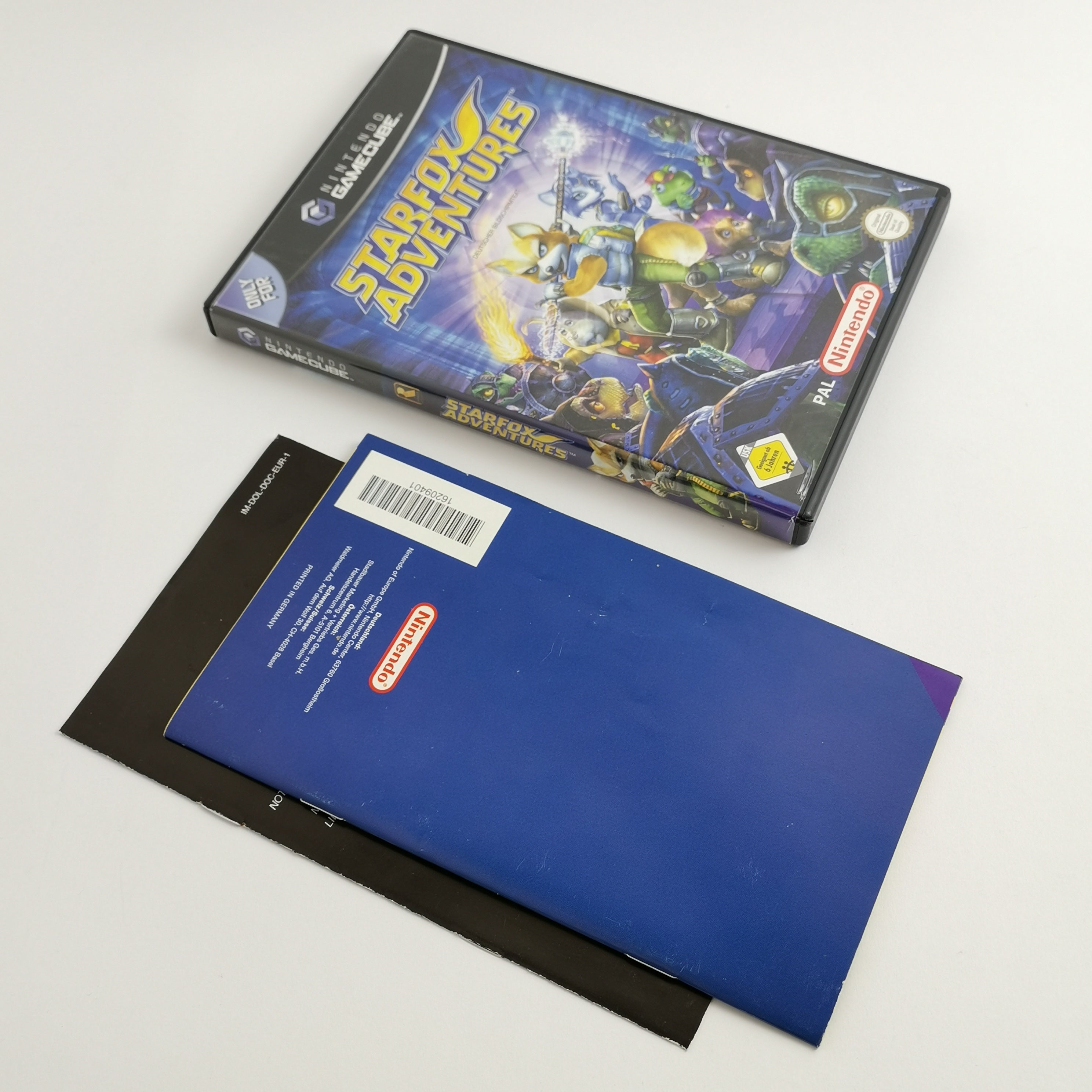 Nintendo Gamecube Spiel : Starfox Adventures - OVP & Anleitung PAL | GC